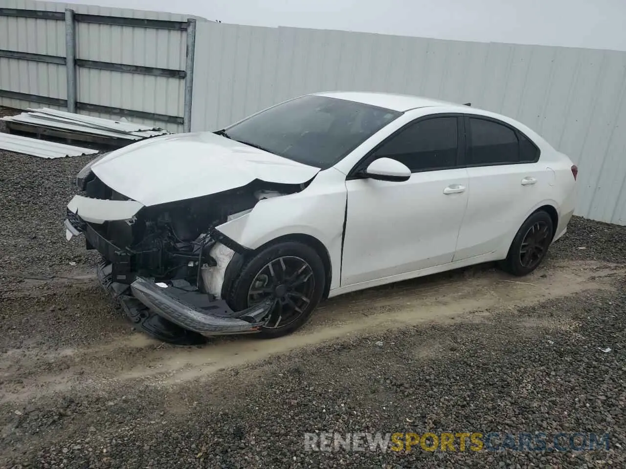 1 Photograph of a damaged car 3KPF24AD7NE491274 KIA FORTE 2022