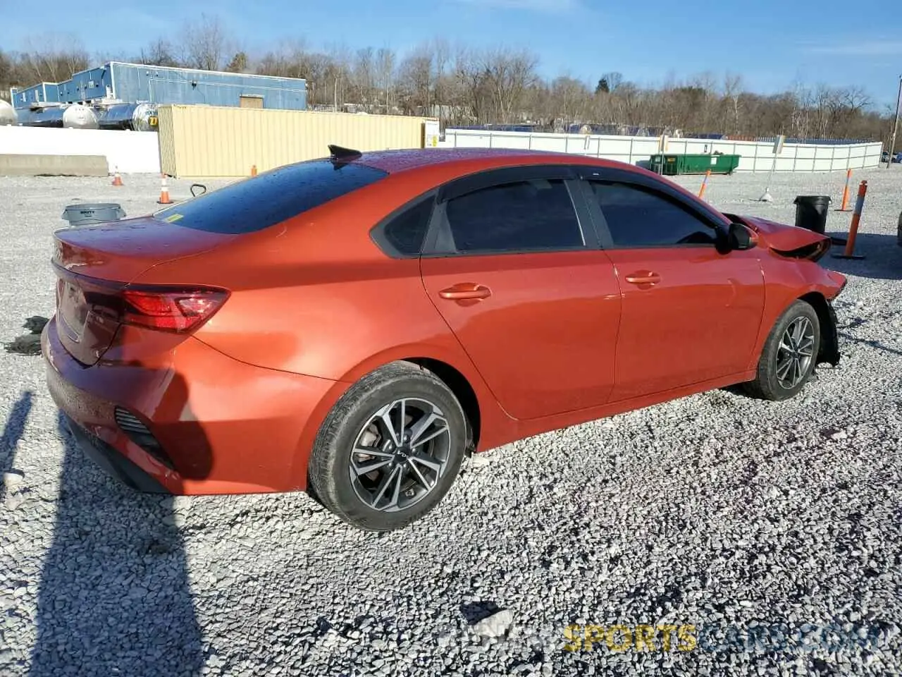 3 Photograph of a damaged car 3KPF24AD7NE496510 KIA FORTE 2022