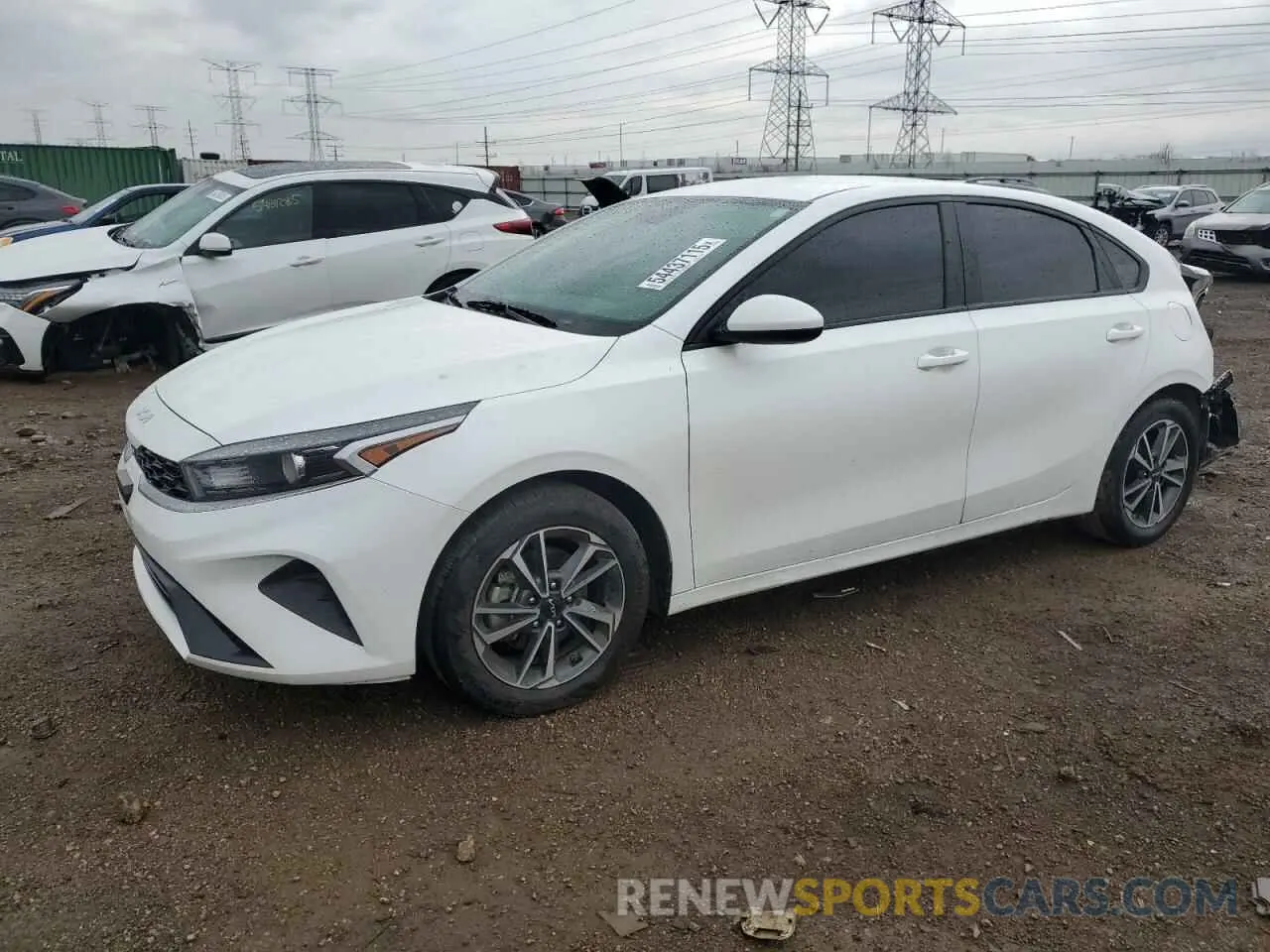 1 Photograph of a damaged car 3KPF24AD7NE503049 KIA FORTE 2022