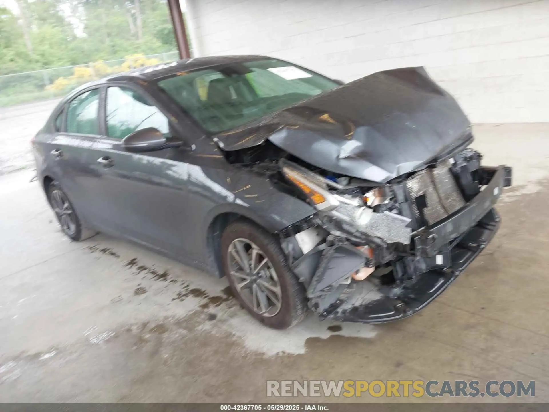 1 Photograph of a damaged car 3KPF24AD8NE416728 KIA FORTE 2022