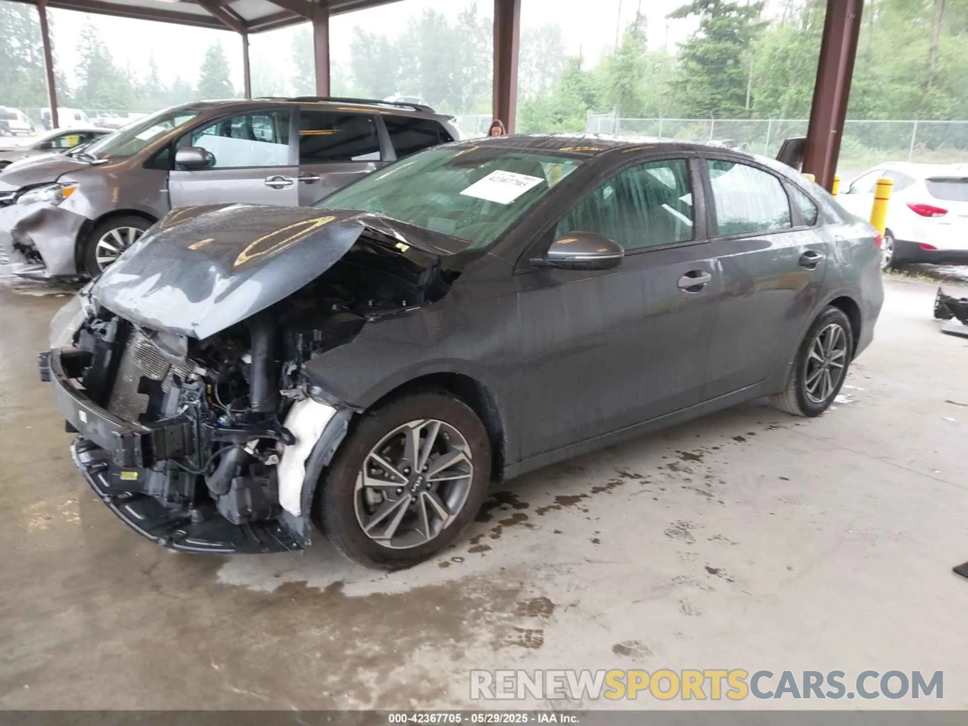 2 Photograph of a damaged car 3KPF24AD8NE416728 KIA FORTE 2022