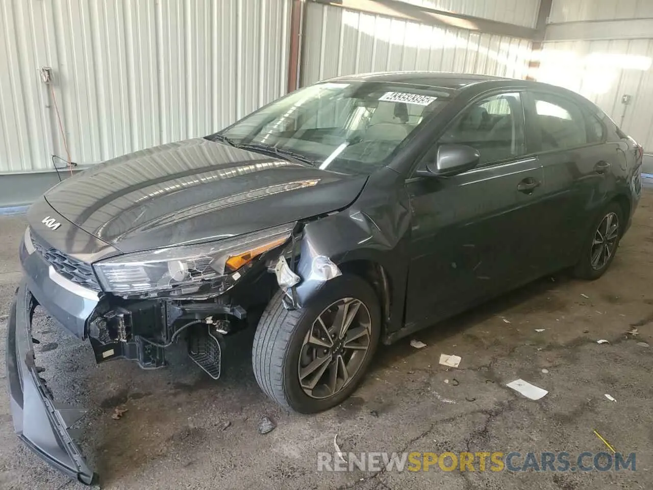1 Photograph of a damaged car 3KPF24AD8NE417703 KIA FORTE 2022