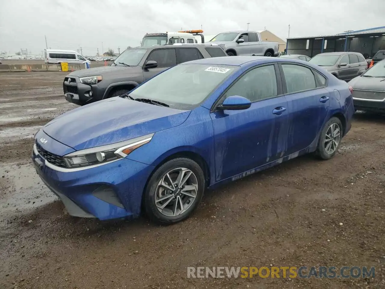1 Photograph of a damaged car 3KPF24AD8NE417975 KIA FORTE 2022