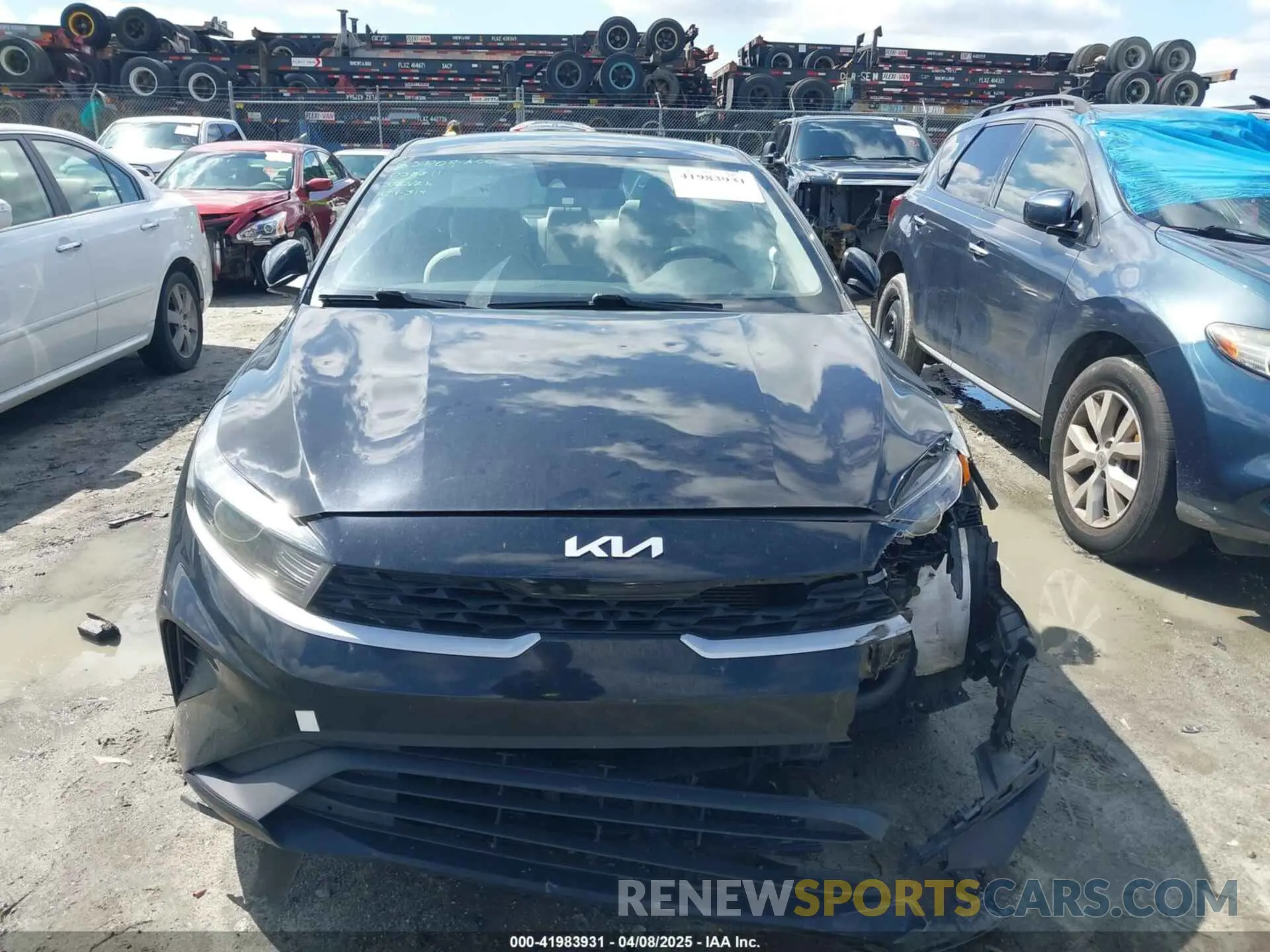 12 Photograph of a damaged car 3KPF24AD8NE419189 KIA FORTE 2022