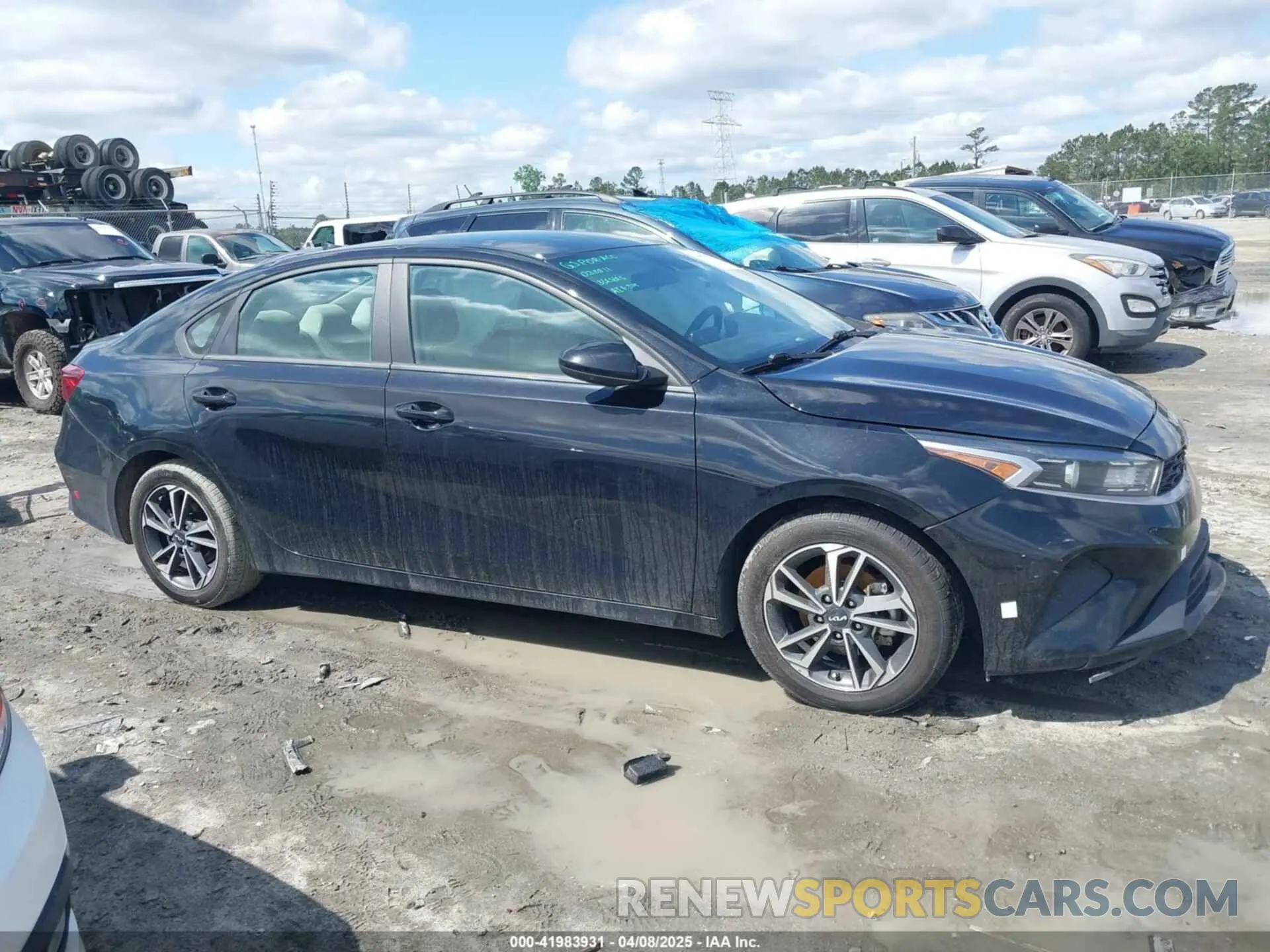 13 Photograph of a damaged car 3KPF24AD8NE419189 KIA FORTE 2022