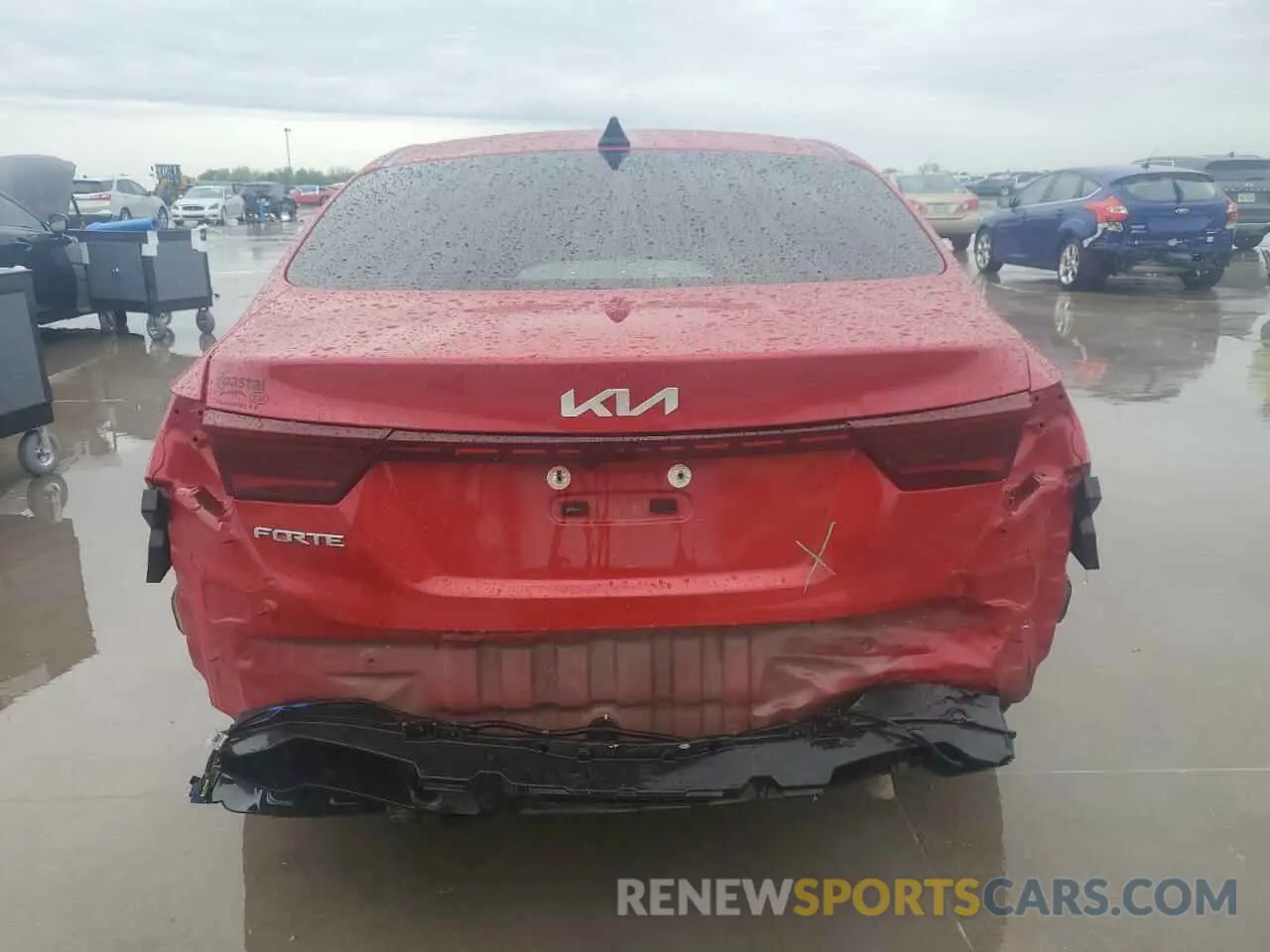 6 Photograph of a damaged car 3KPF24AD8NE429656 KIA FORTE 2022