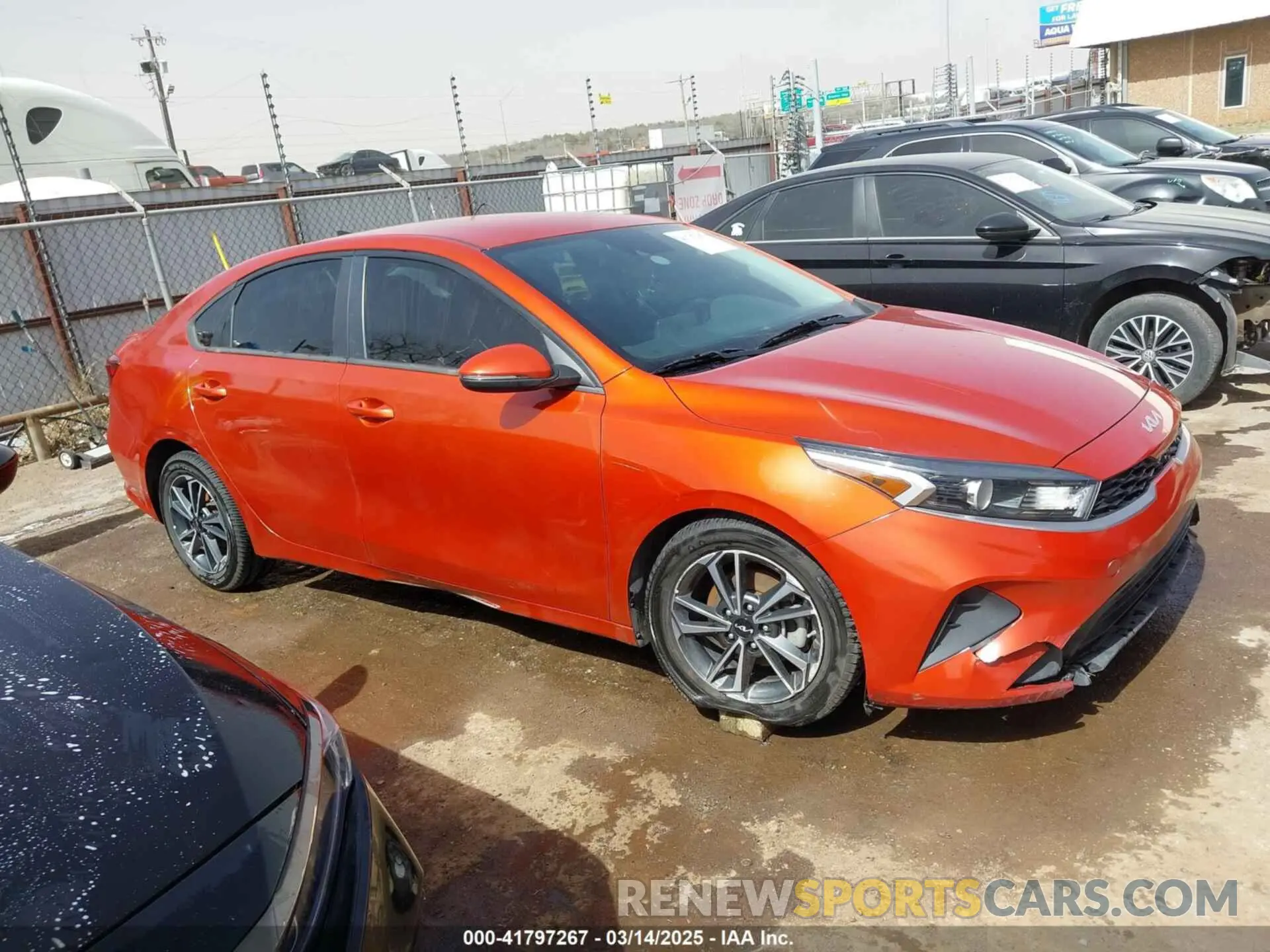 13 Photograph of a damaged car 3KPF24AD8NE434985 KIA FORTE 2022