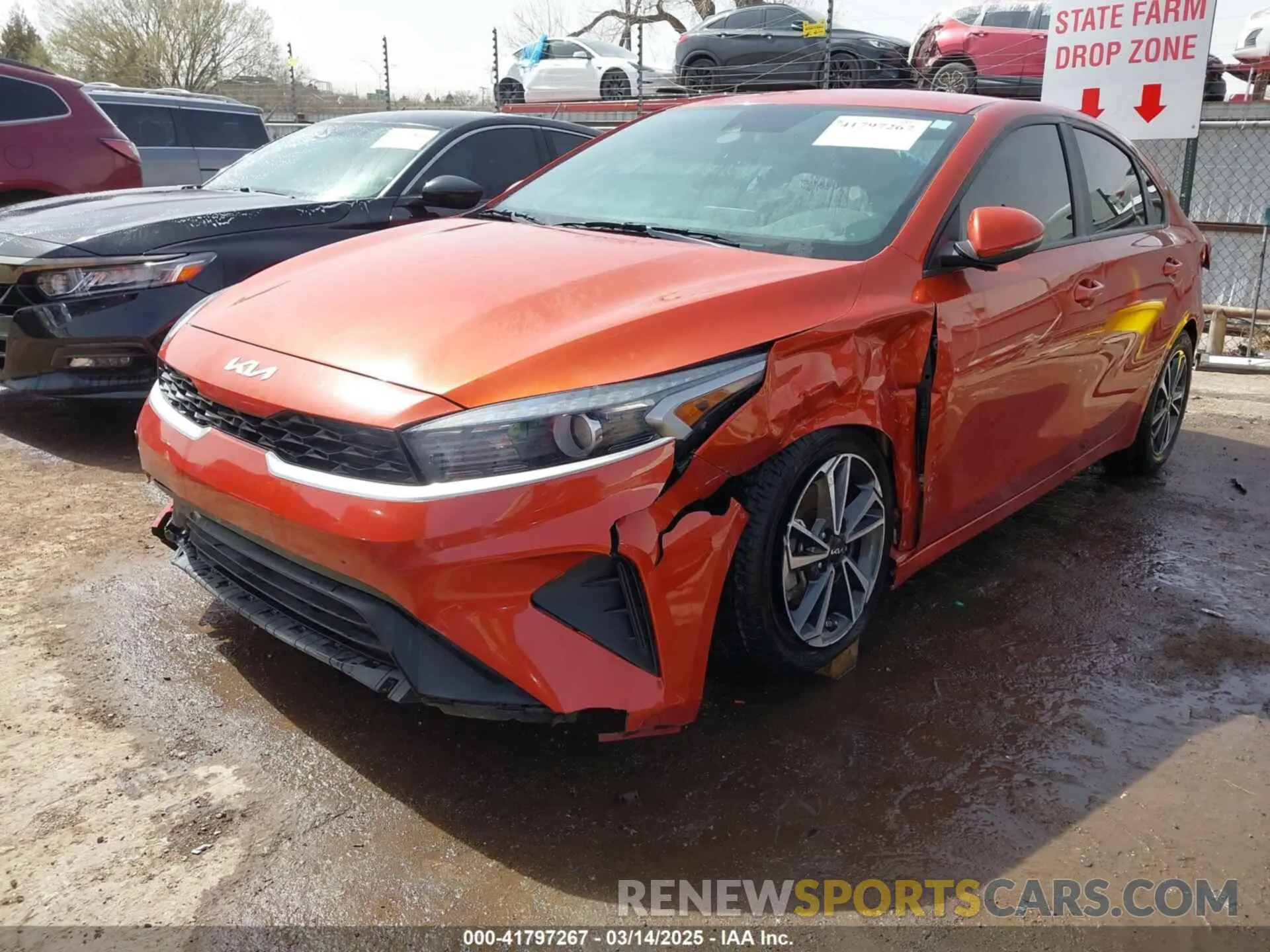 2 Photograph of a damaged car 3KPF24AD8NE434985 KIA FORTE 2022