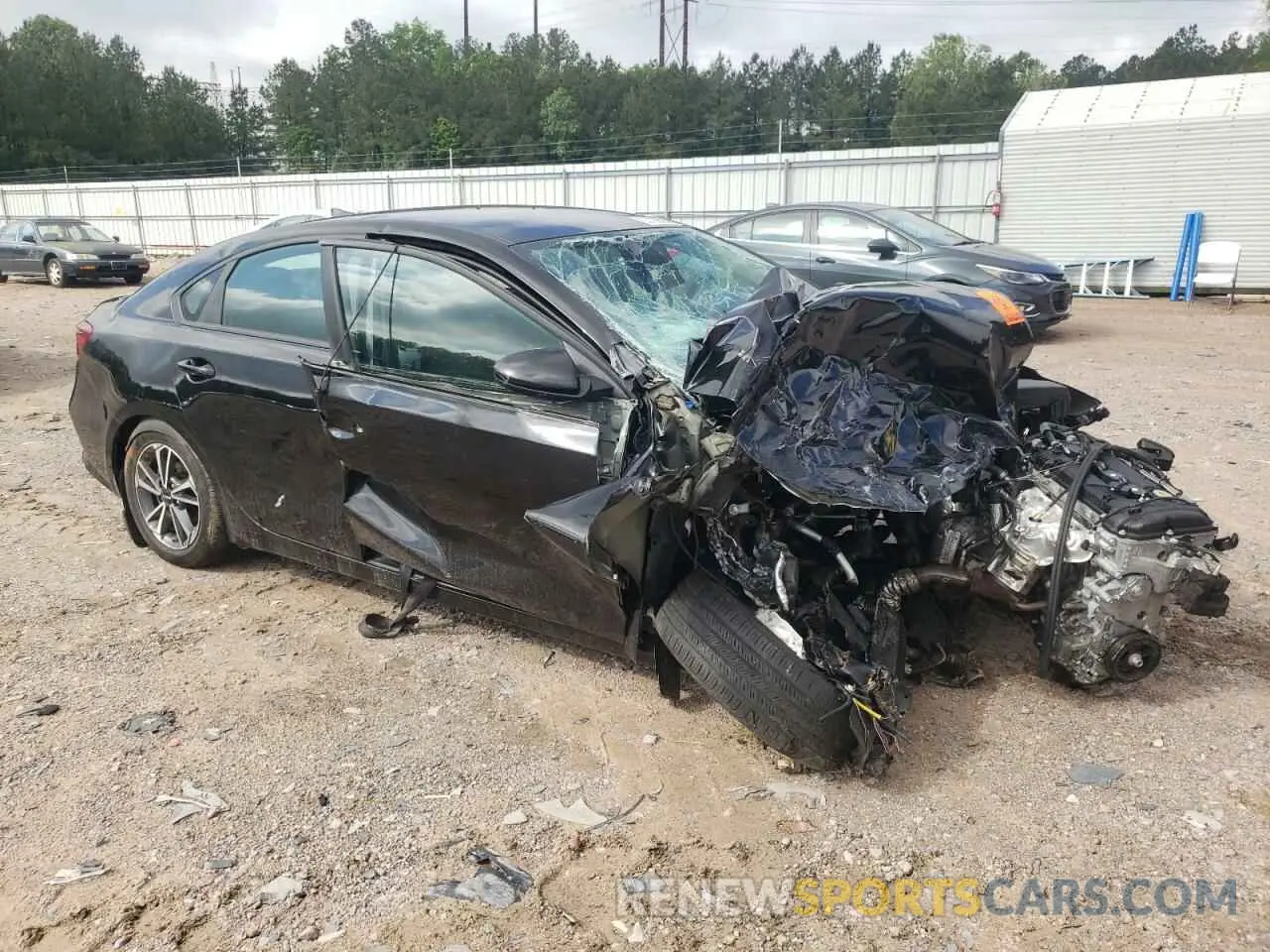 4 Photograph of a damaged car 3KPF24AD8NE437689 KIA FORTE 2022