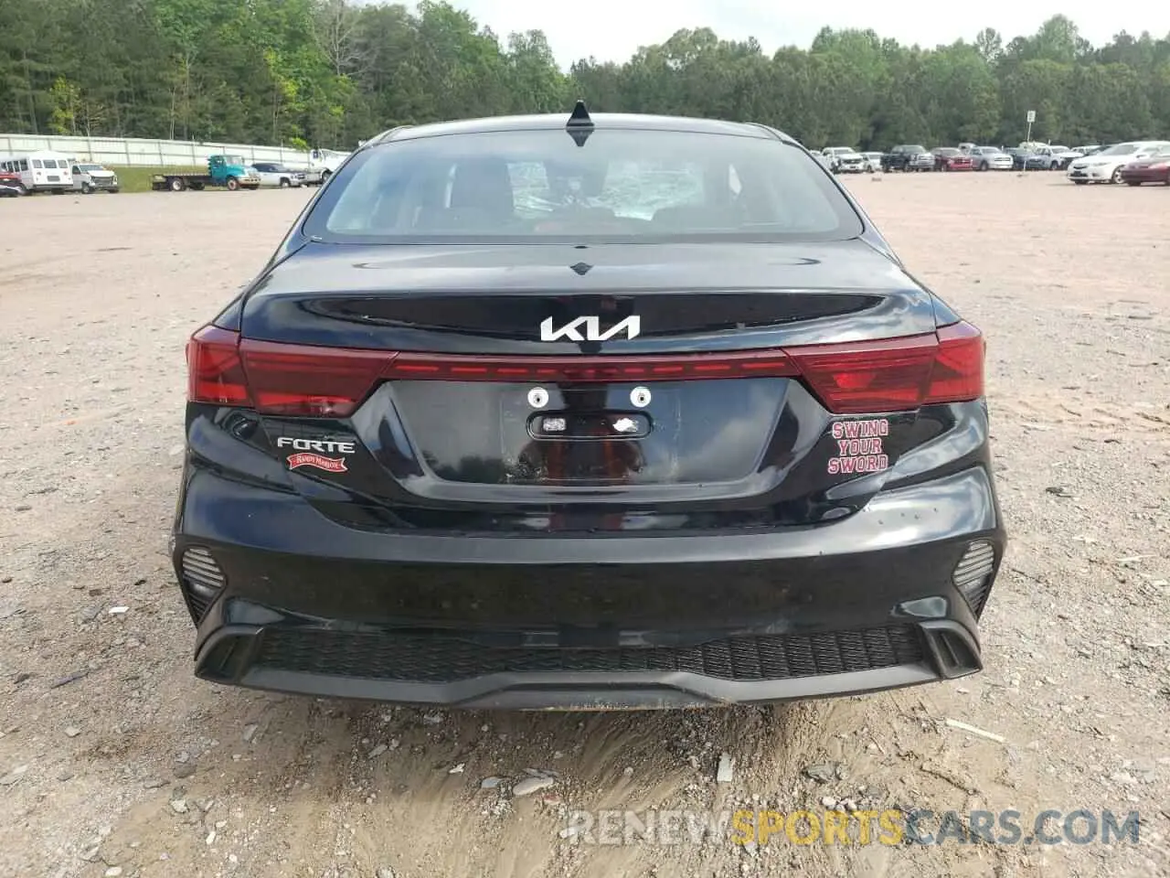 6 Photograph of a damaged car 3KPF24AD8NE437689 KIA FORTE 2022