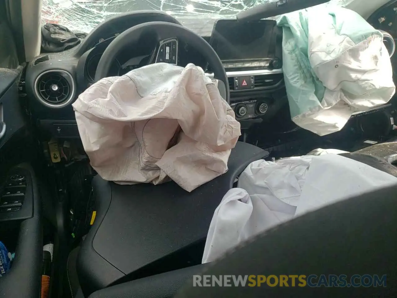 8 Photograph of a damaged car 3KPF24AD8NE437689 KIA FORTE 2022