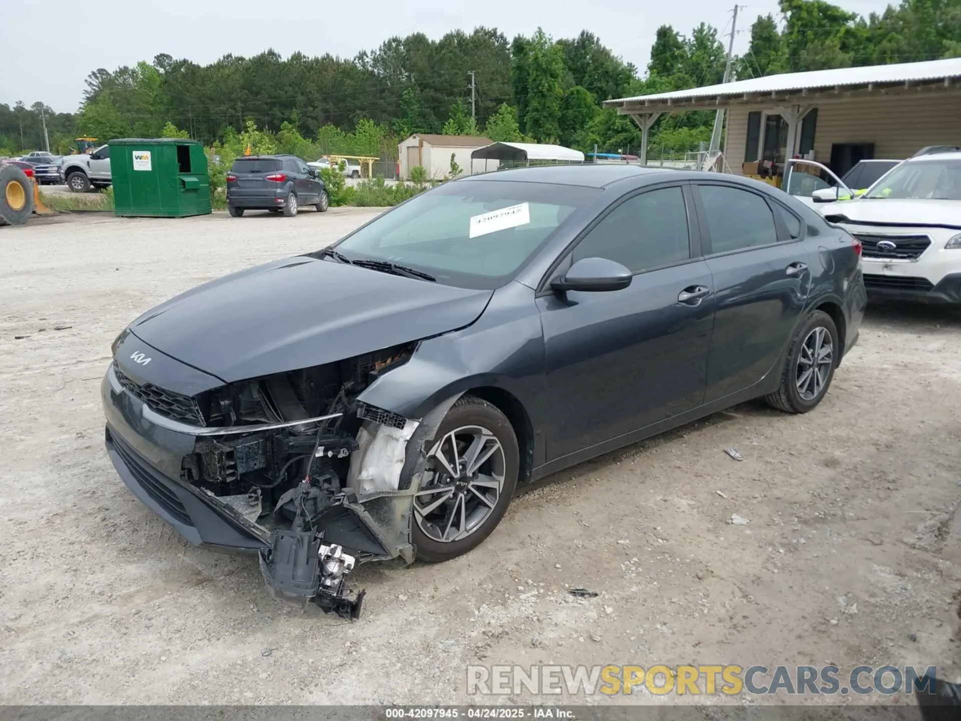 2 Photograph of a damaged car 3KPF24AD8NE466674 KIA FORTE 2022