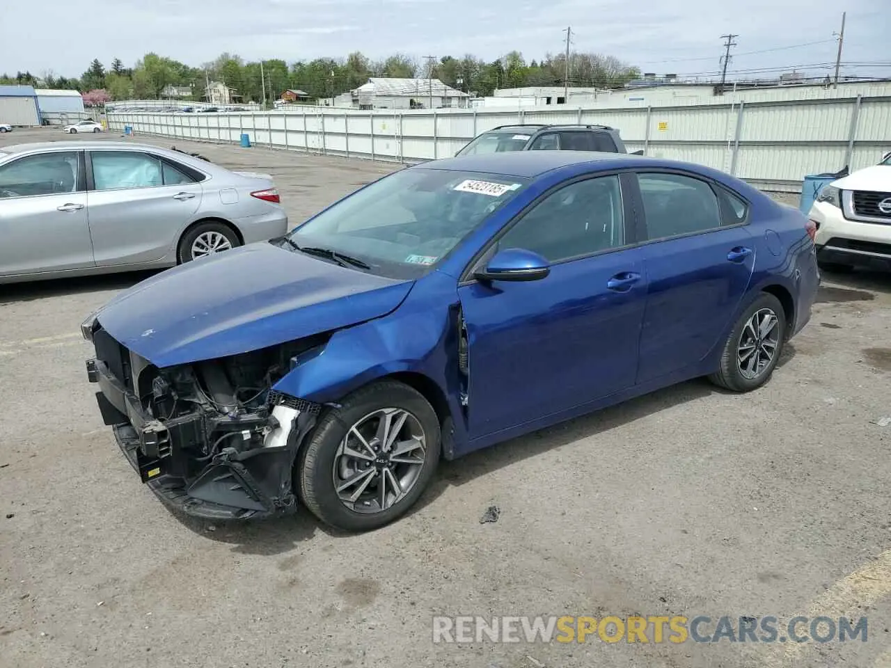 1 Photograph of a damaged car 3KPF24AD8NE476444 KIA FORTE 2022