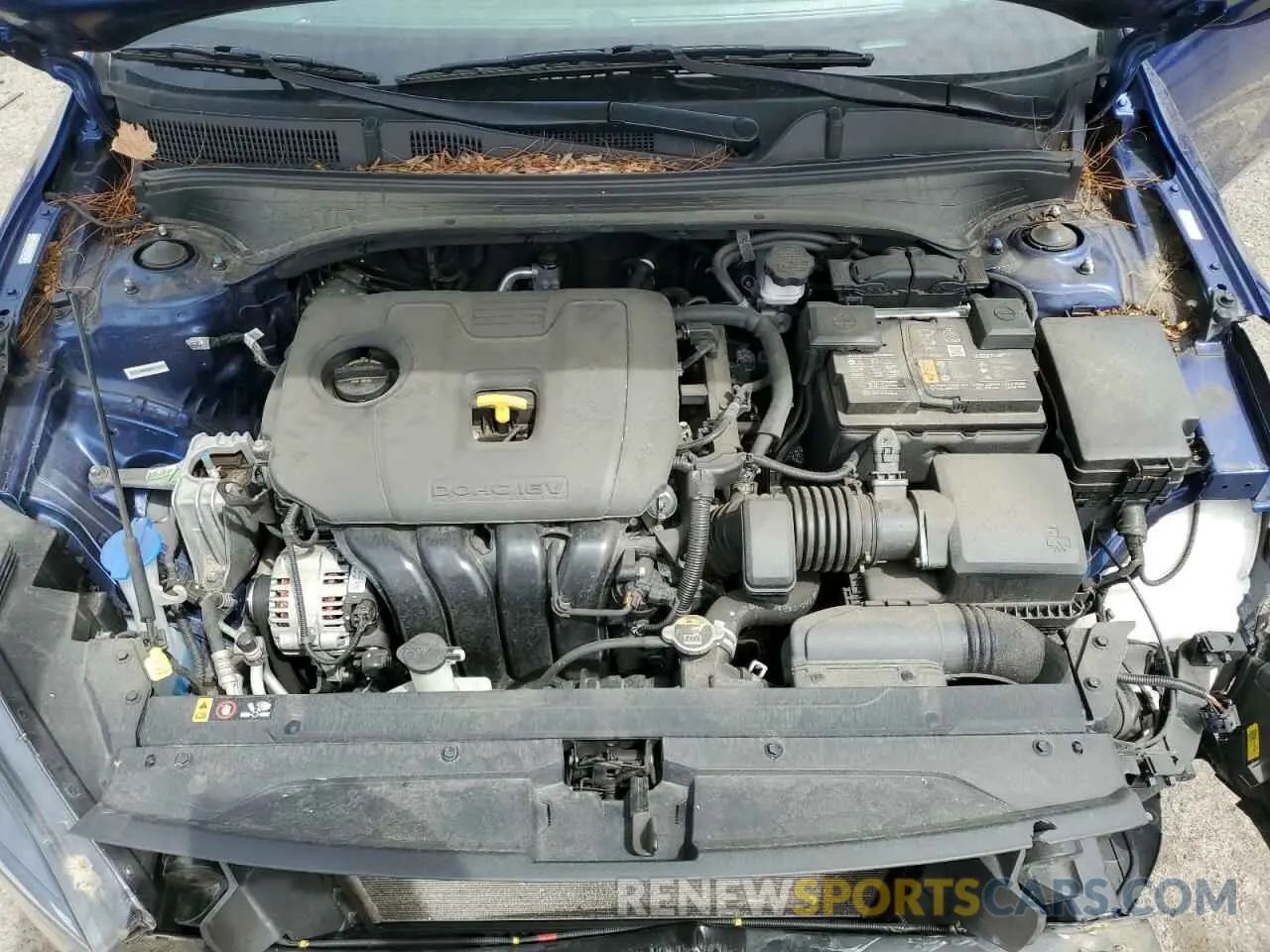11 Photograph of a damaged car 3KPF24AD8NE476444 KIA FORTE 2022
