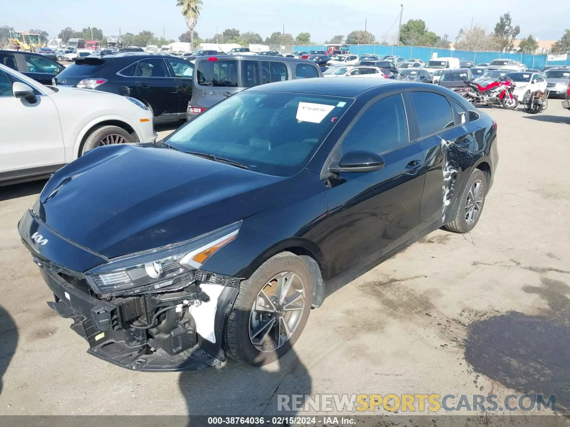 2 Photograph of a damaged car 3KPF24AD8NE499156 KIA FORTE 2022