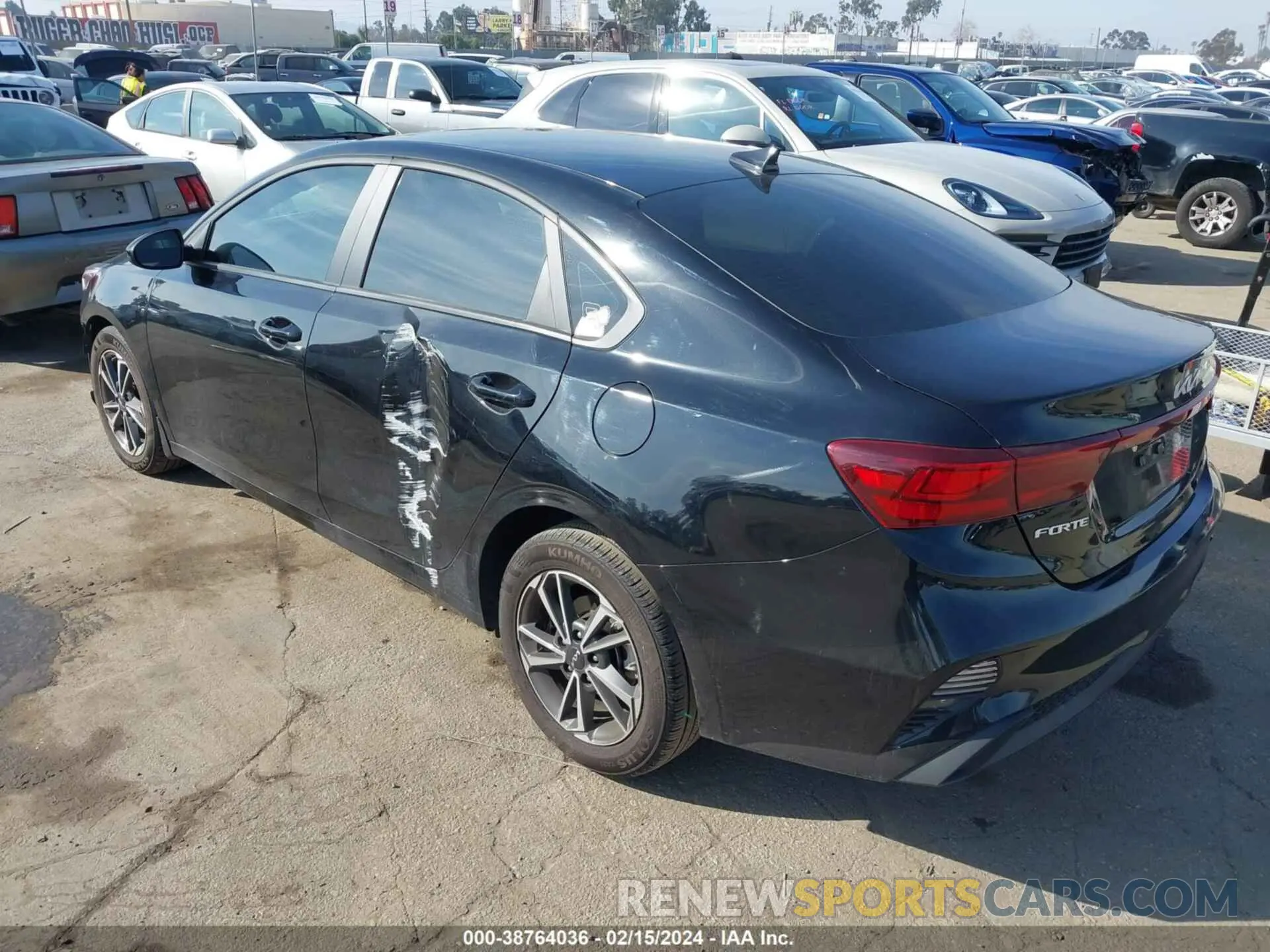 3 Photograph of a damaged car 3KPF24AD8NE499156 KIA FORTE 2022