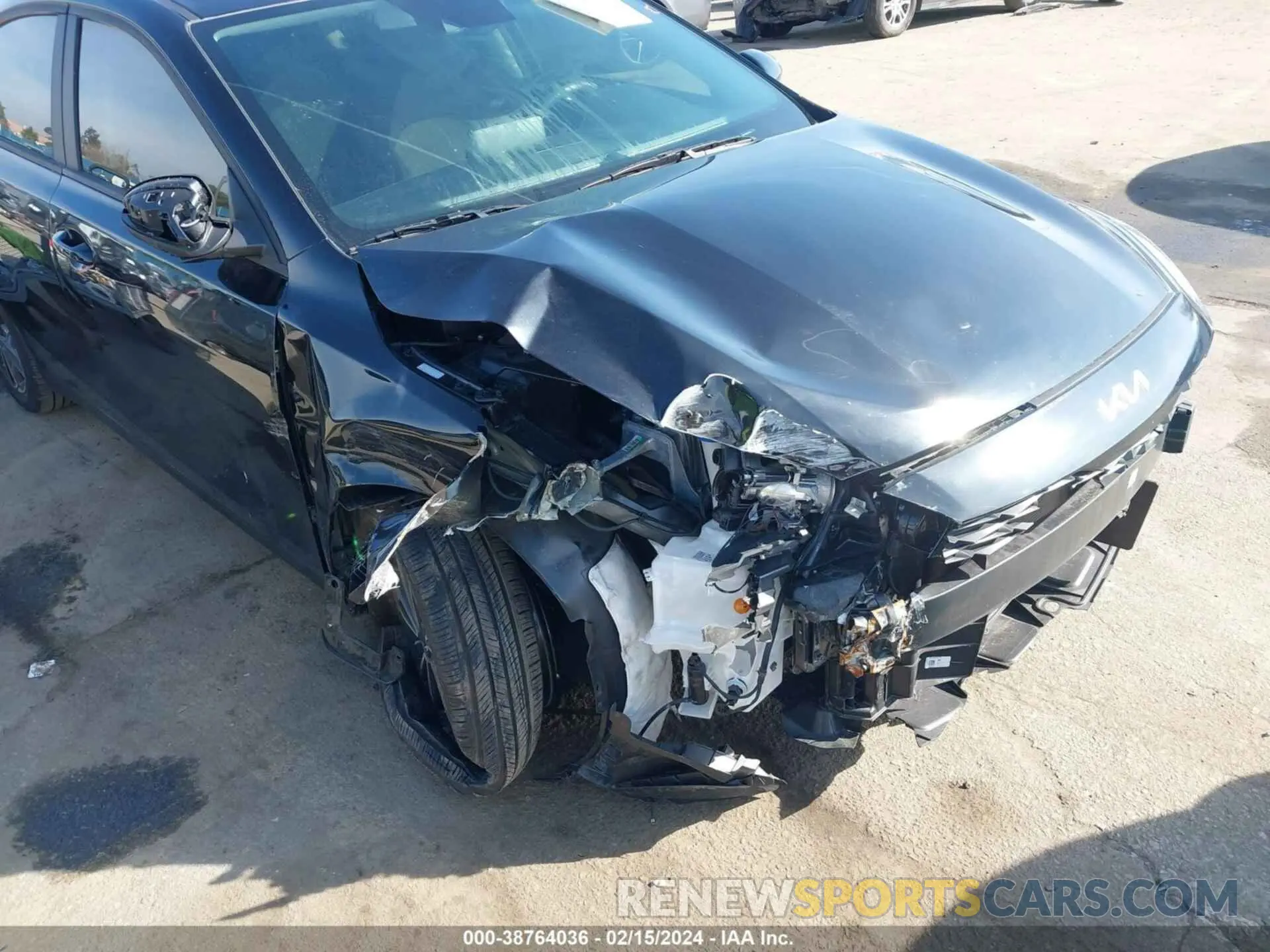 6 Photograph of a damaged car 3KPF24AD8NE499156 KIA FORTE 2022