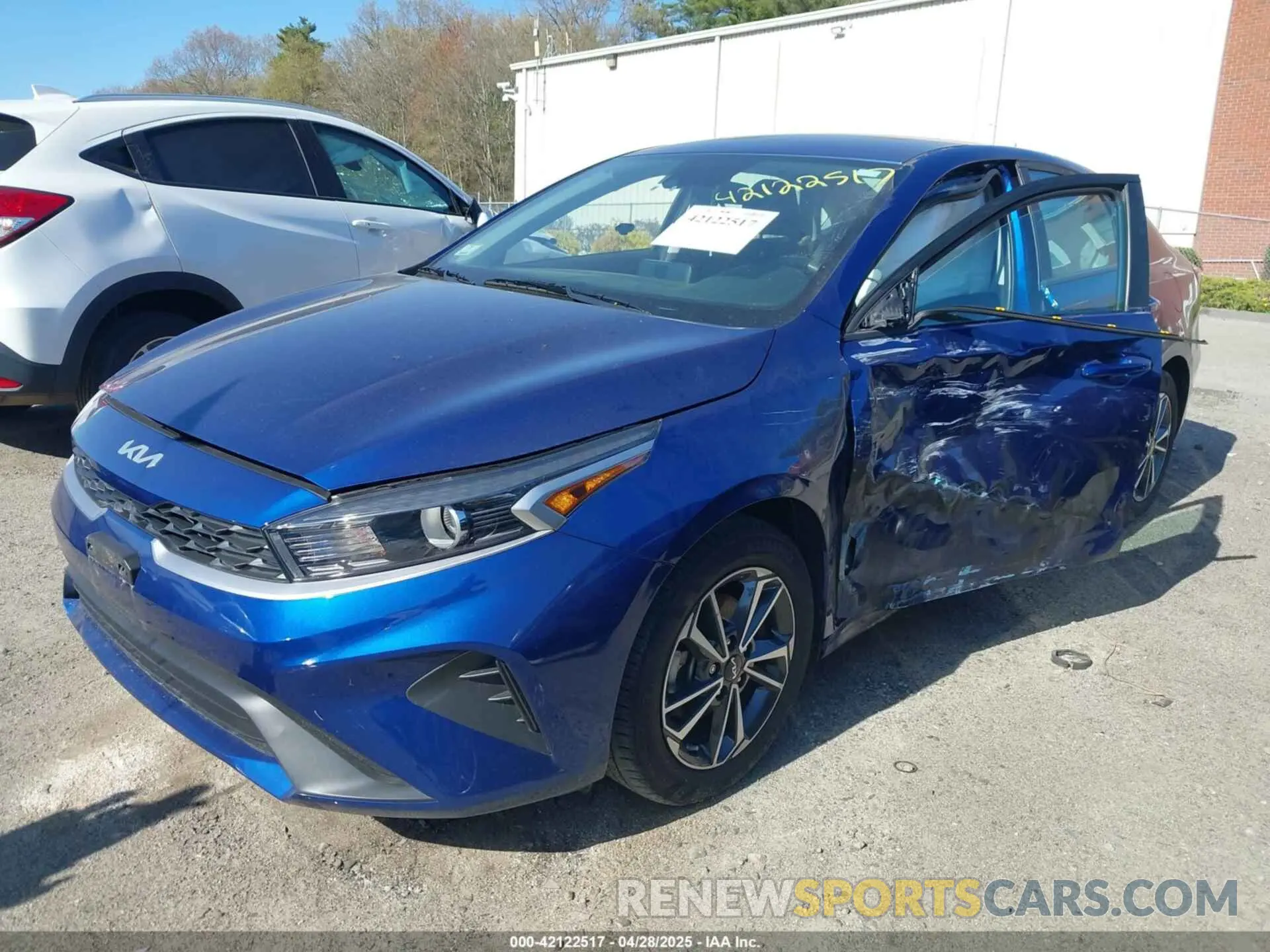 2 Photograph of a damaged car 3KPF24AD8NE499626 KIA FORTE 2022