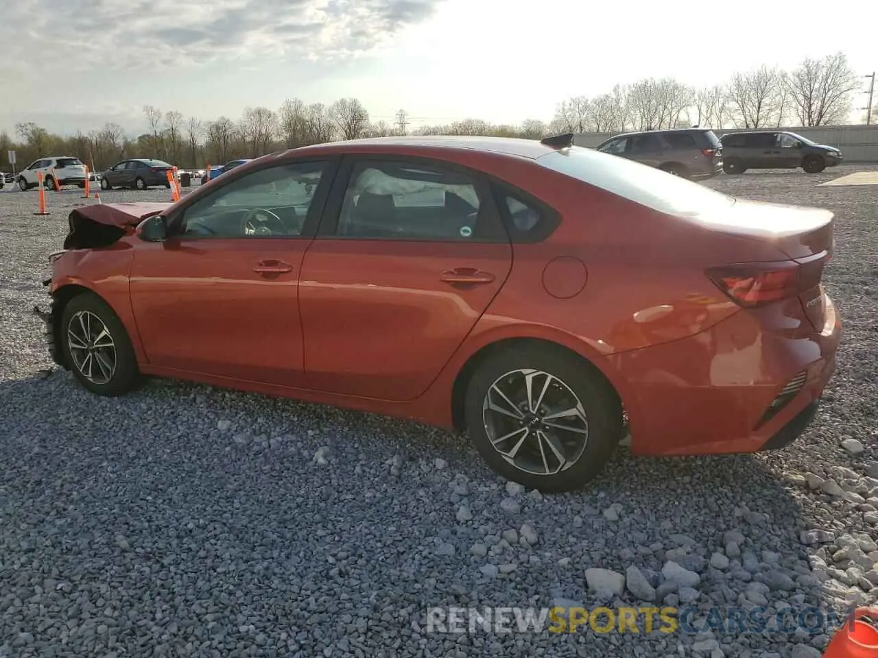 2 Photograph of a damaged car 3KPF24AD9NE416060 KIA FORTE 2022