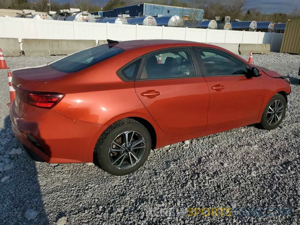 3 Photograph of a damaged car 3KPF24AD9NE416060 KIA FORTE 2022