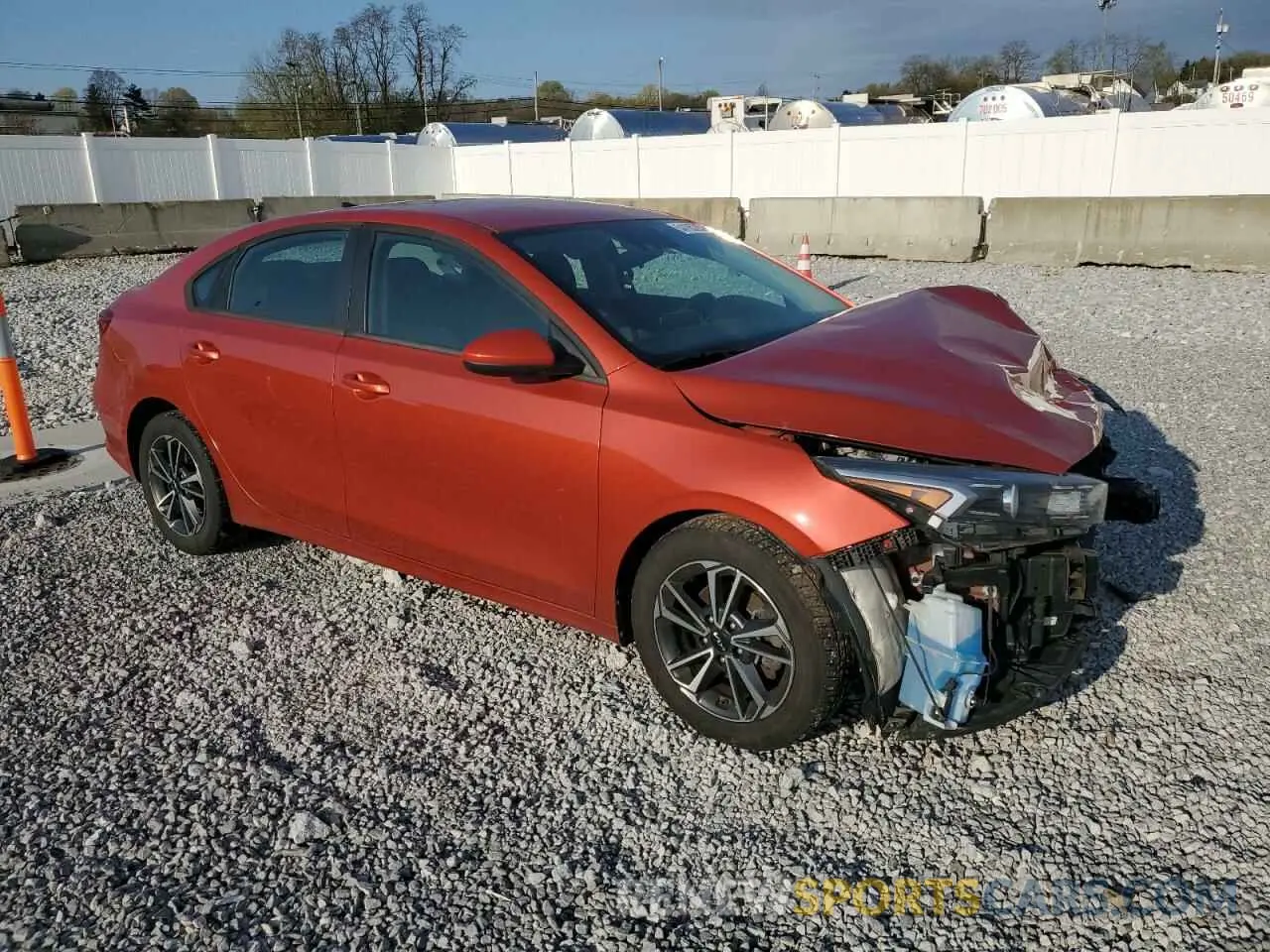 4 Photograph of a damaged car 3KPF24AD9NE416060 KIA FORTE 2022