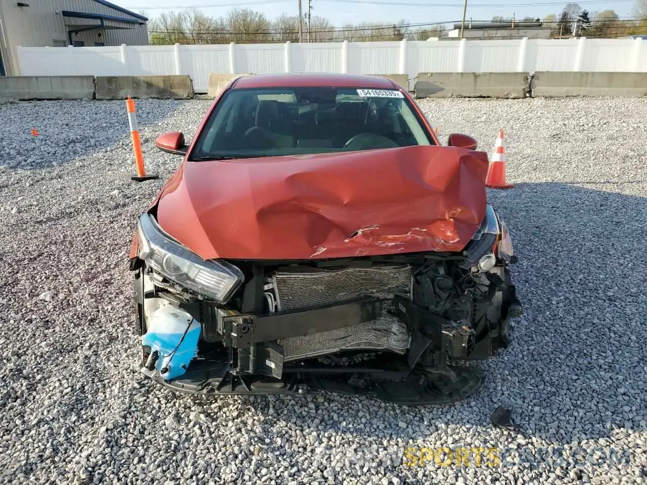 5 Photograph of a damaged car 3KPF24AD9NE416060 KIA FORTE 2022
