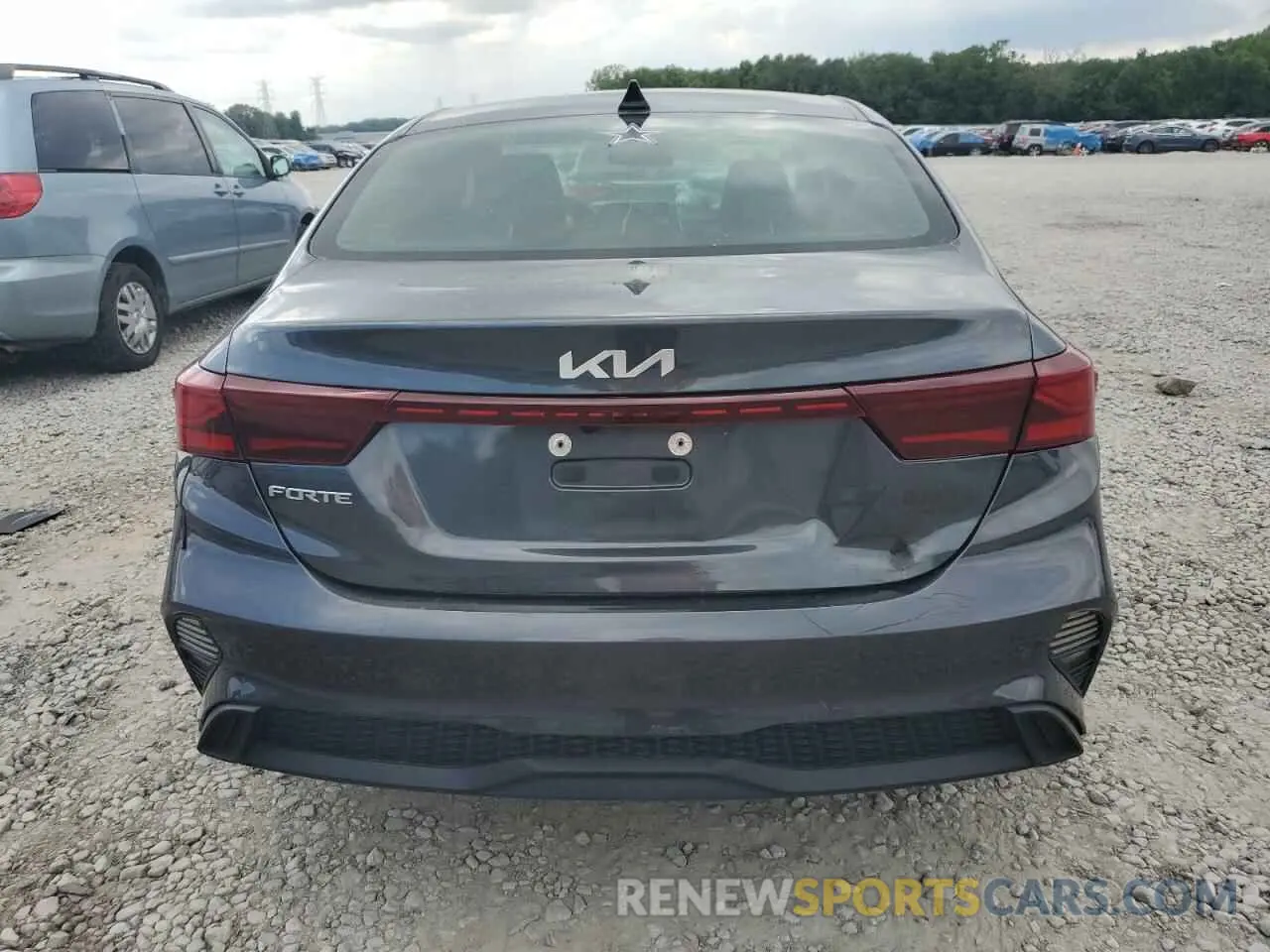 6 Photograph of a damaged car 3KPF24AD9NE418200 KIA FORTE 2022