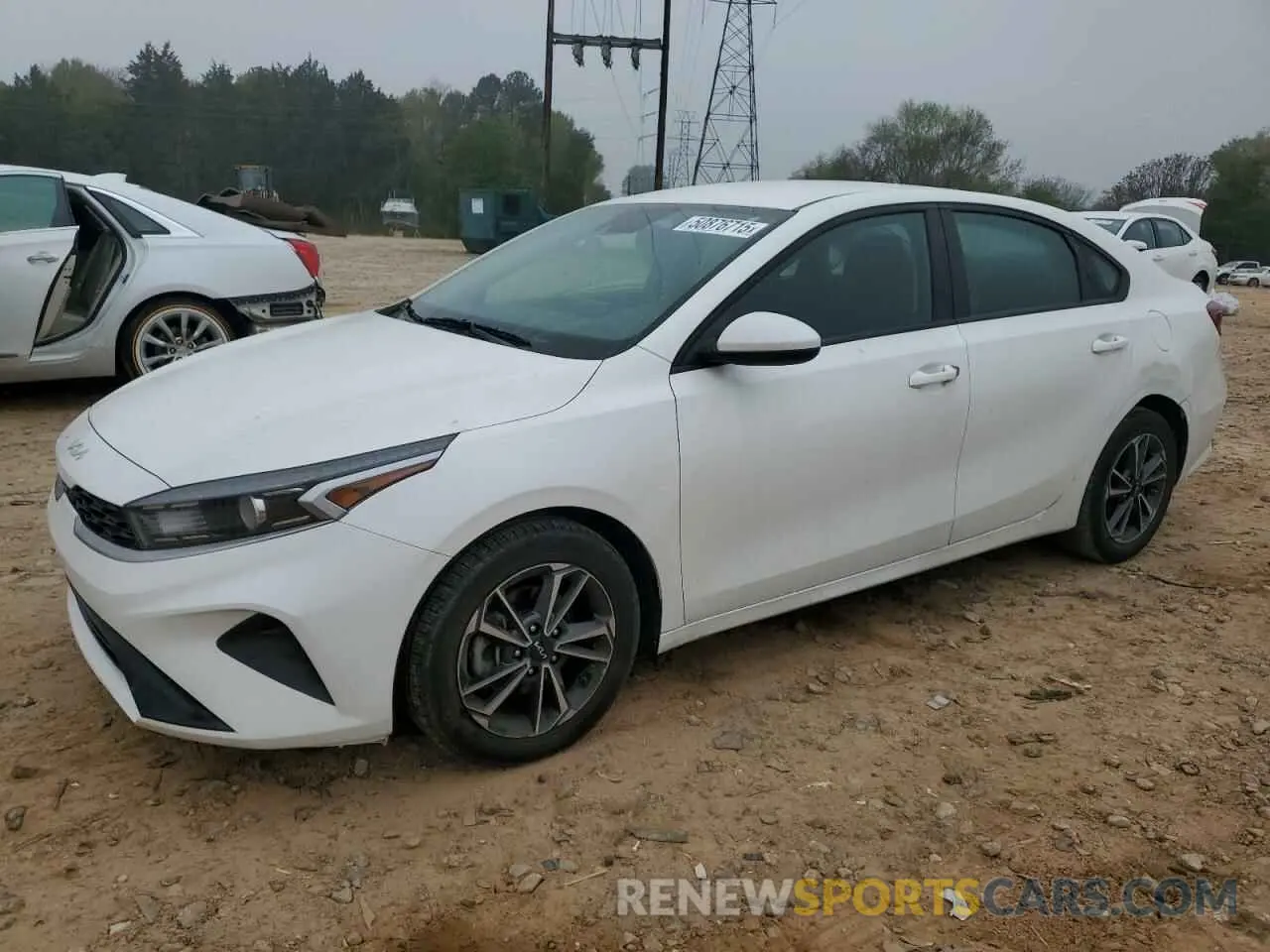 1 Photograph of a damaged car 3KPF24AD9NE418729 KIA FORTE 2022