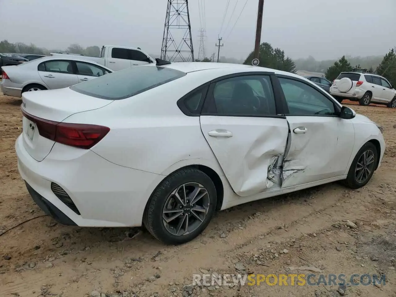 3 Photograph of a damaged car 3KPF24AD9NE418729 KIA FORTE 2022