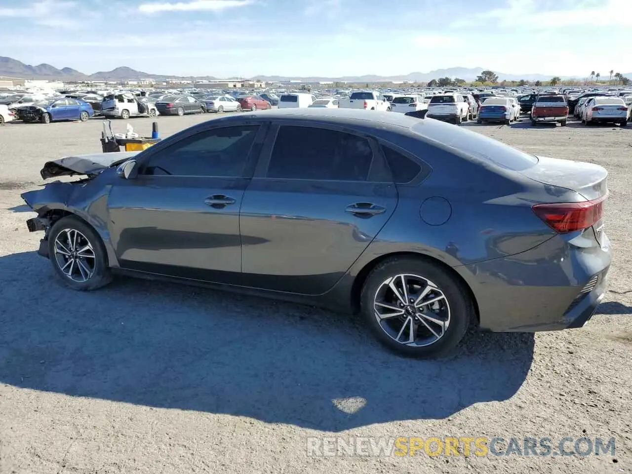 2 Photograph of a damaged car 3KPF24AD9NE436423 KIA FORTE 2022