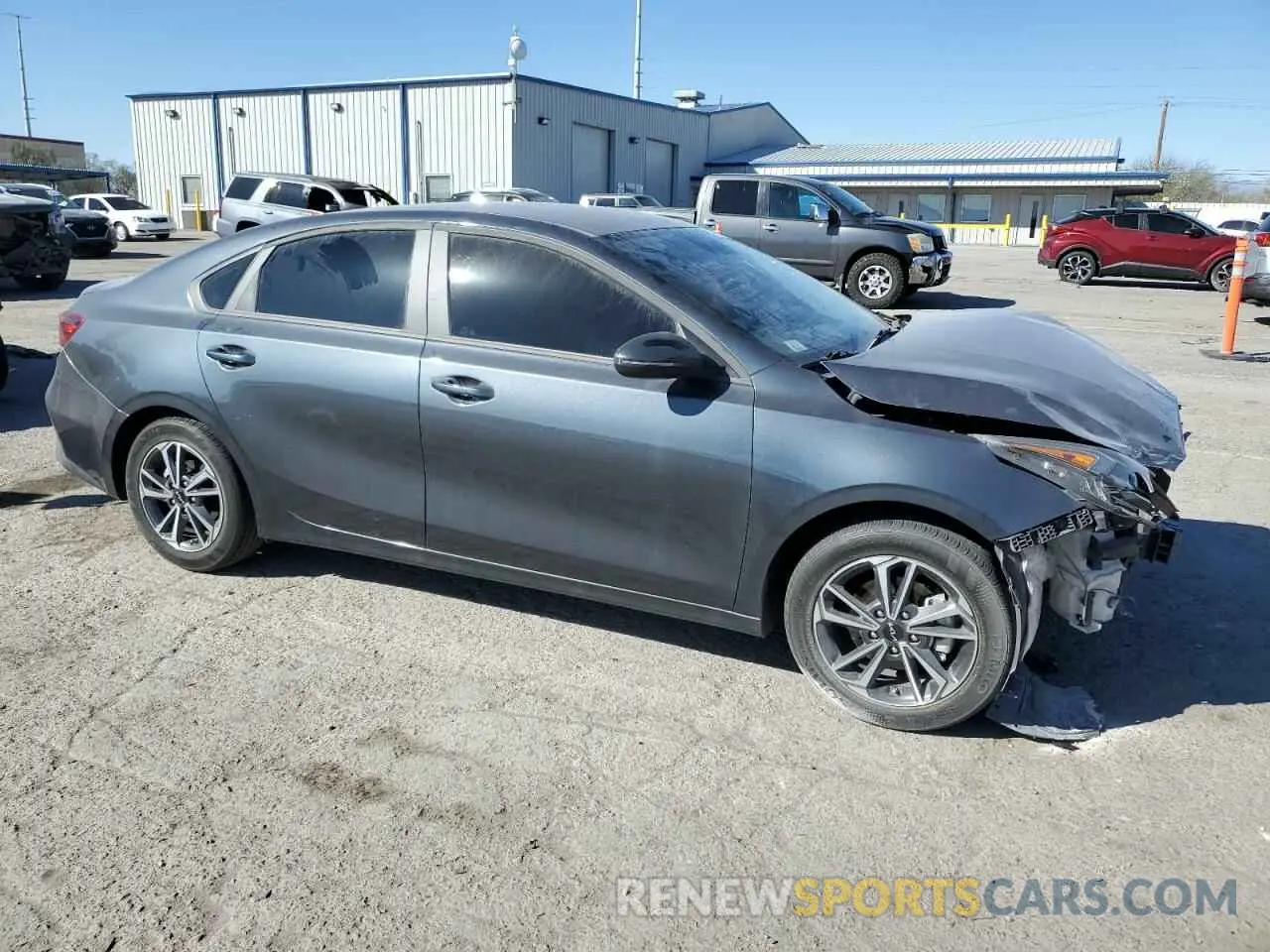 4 Photograph of a damaged car 3KPF24AD9NE436423 KIA FORTE 2022