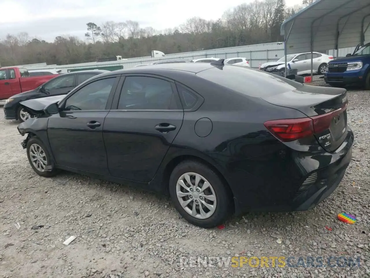 2 Photograph of a damaged car 3KPF24AD9NE445414 KIA FORTE 2022
