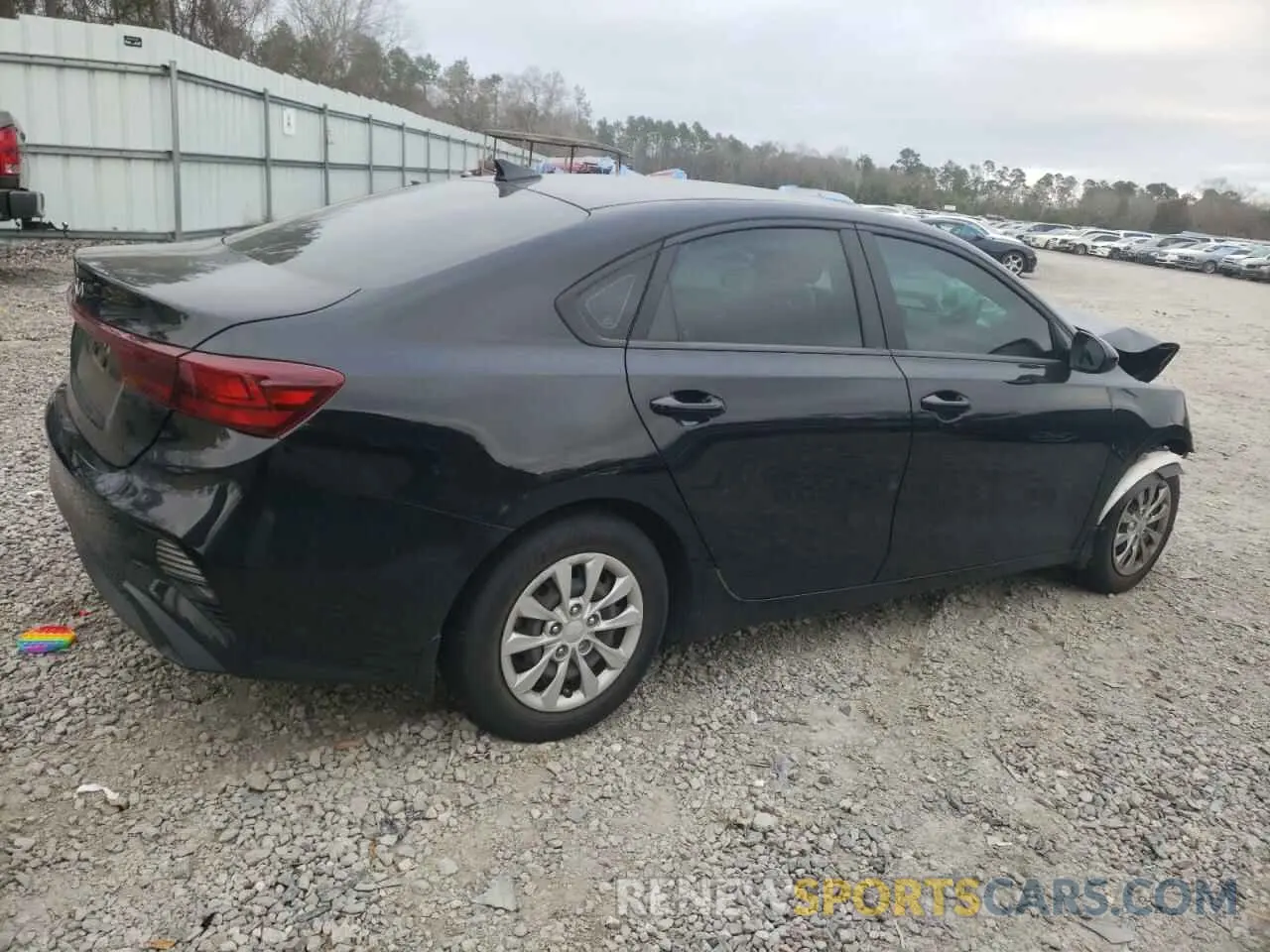 3 Photograph of a damaged car 3KPF24AD9NE445414 KIA FORTE 2022