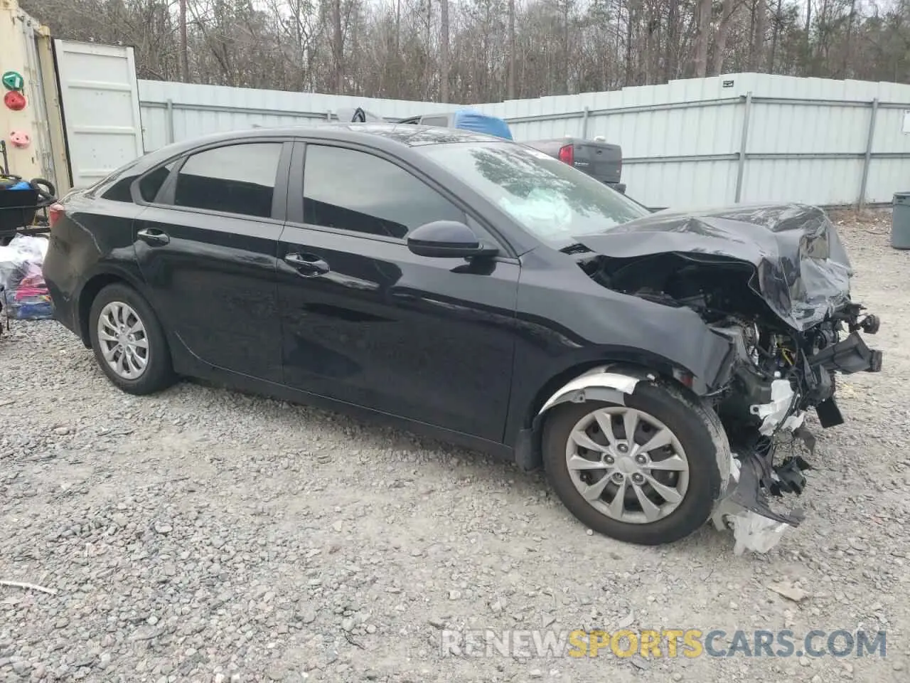 4 Photograph of a damaged car 3KPF24AD9NE445414 KIA FORTE 2022