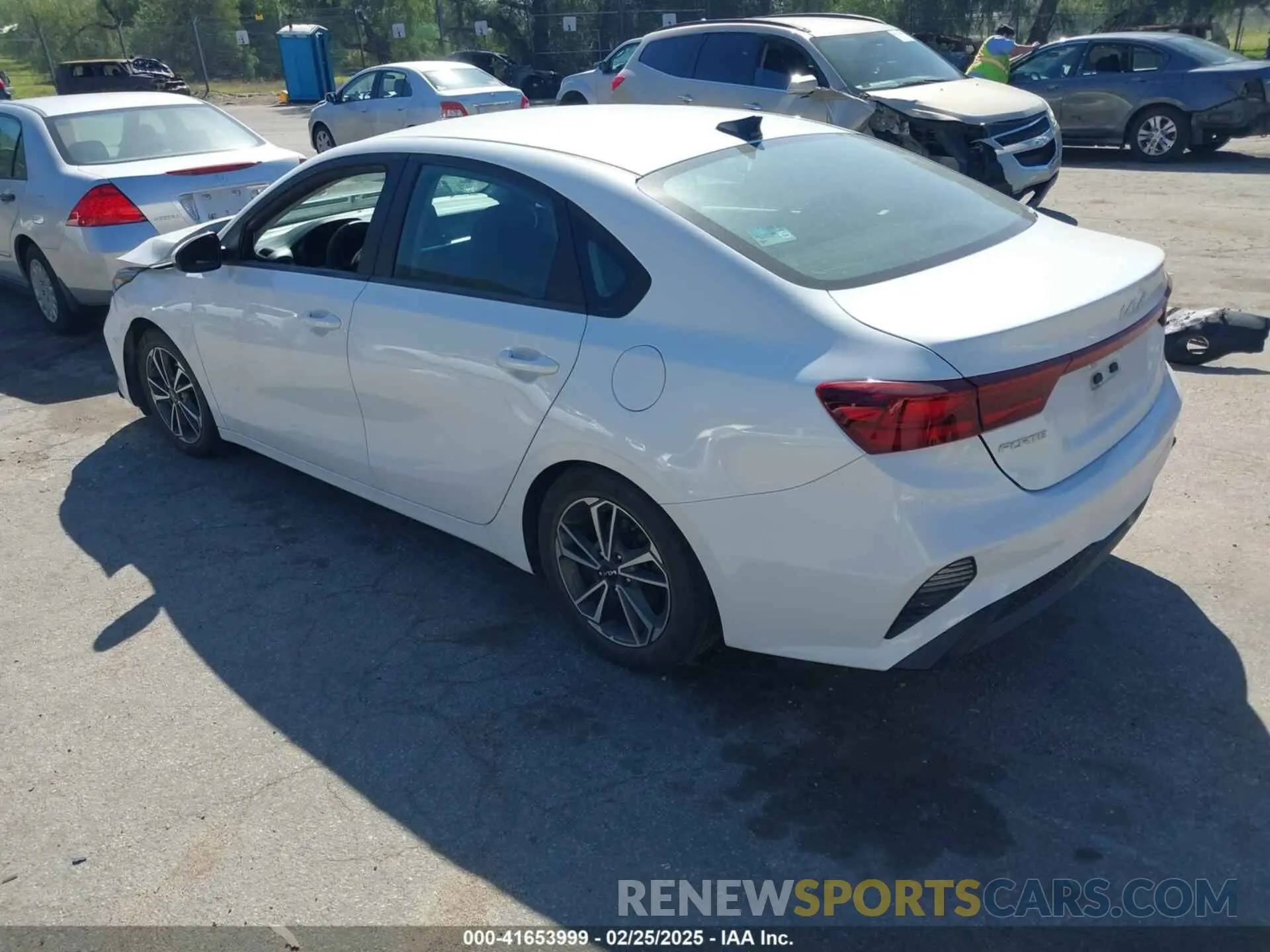 3 Photograph of a damaged car 3KPF24AD9NE446725 KIA FORTE 2022