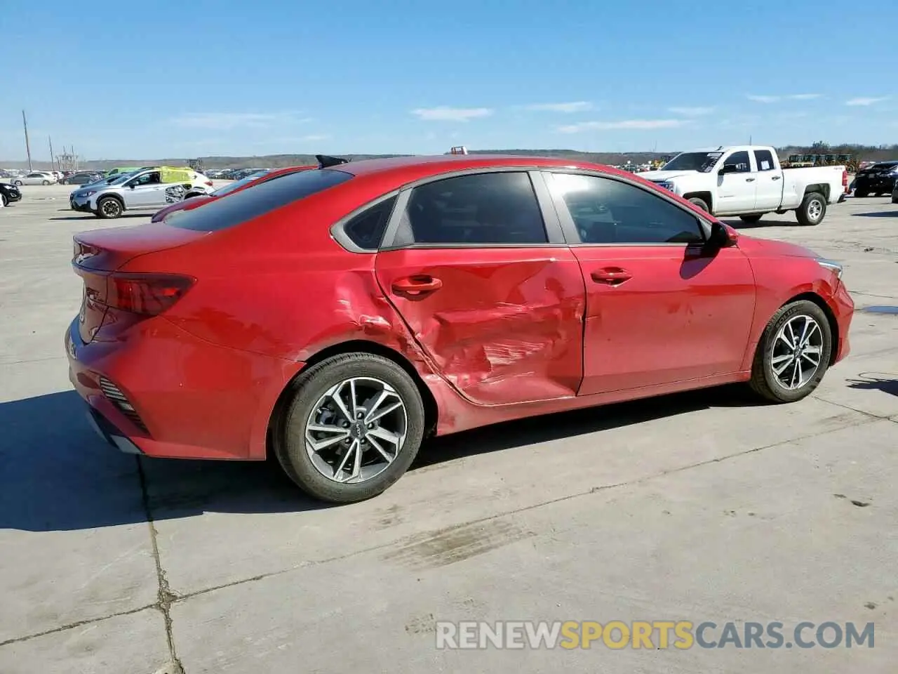 3 Photograph of a damaged car 3KPF24AD9NE463749 KIA FORTE 2022
