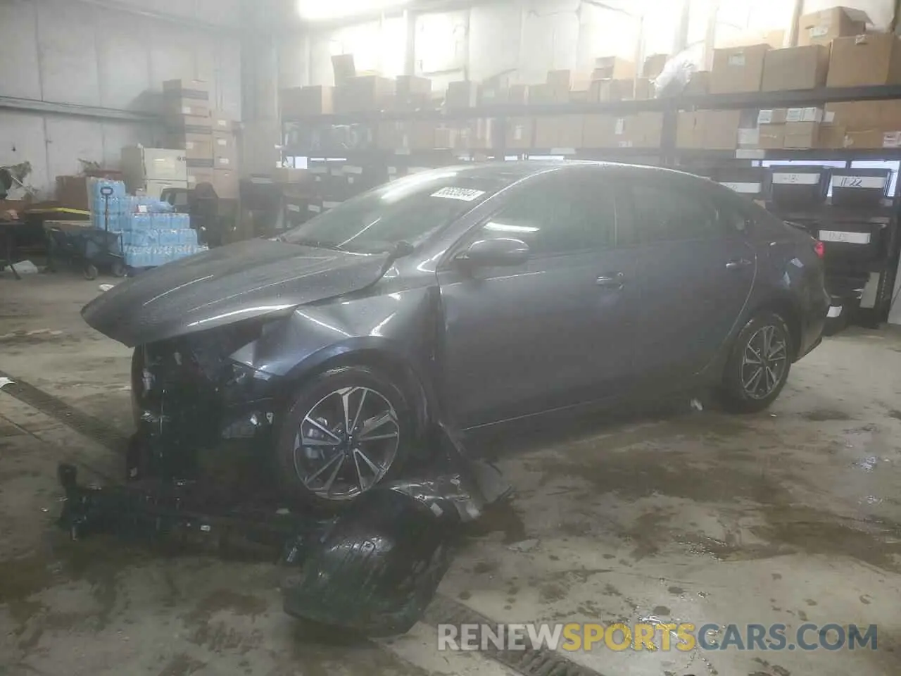 1 Photograph of a damaged car 3KPF24AD9NE478512 KIA FORTE 2022