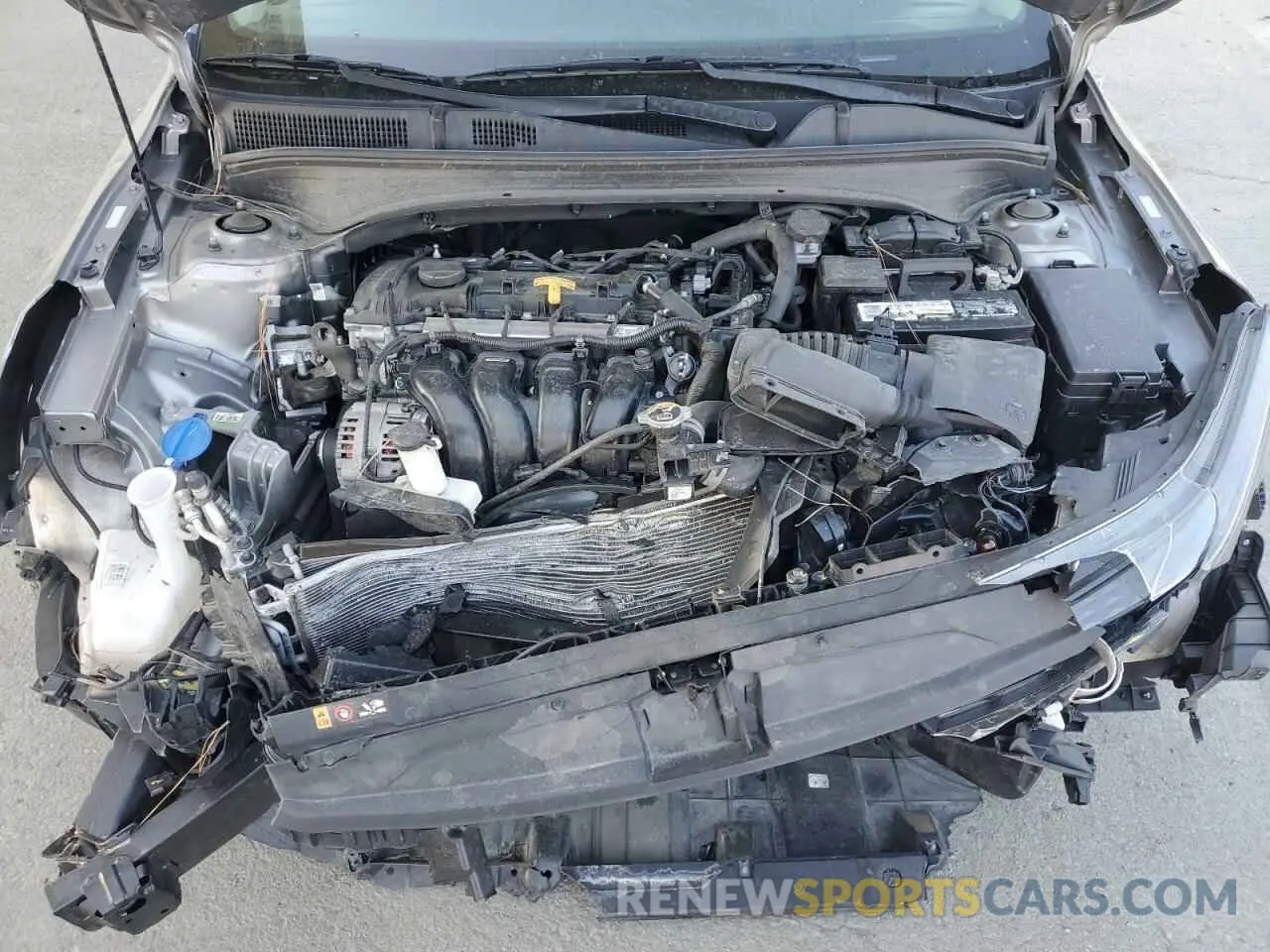 11 Photograph of a damaged car 3KPF24AD9NE480826 KIA FORTE 2022
