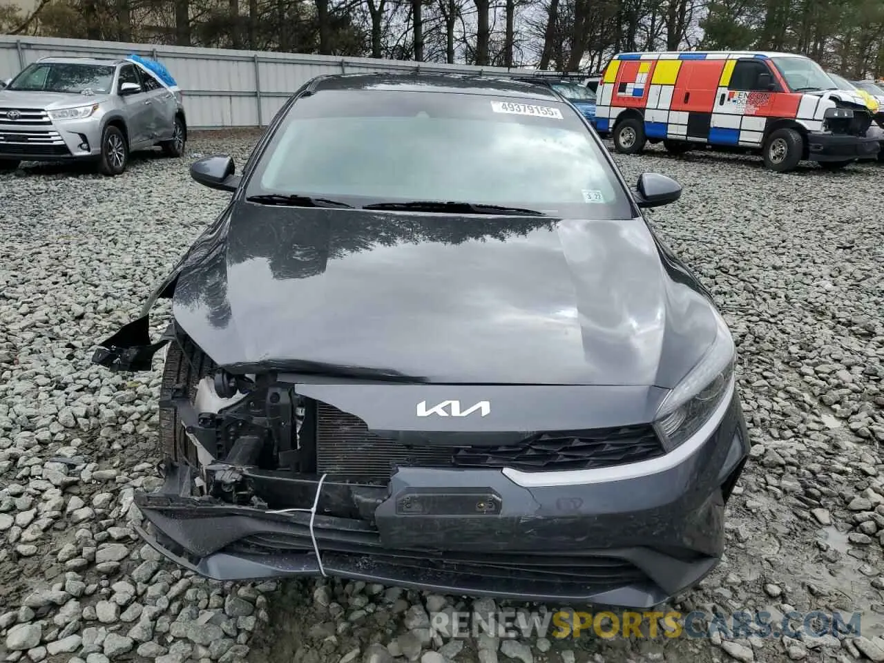 5 Photograph of a damaged car 3KPF24AD9NE502095 KIA FORTE 2022