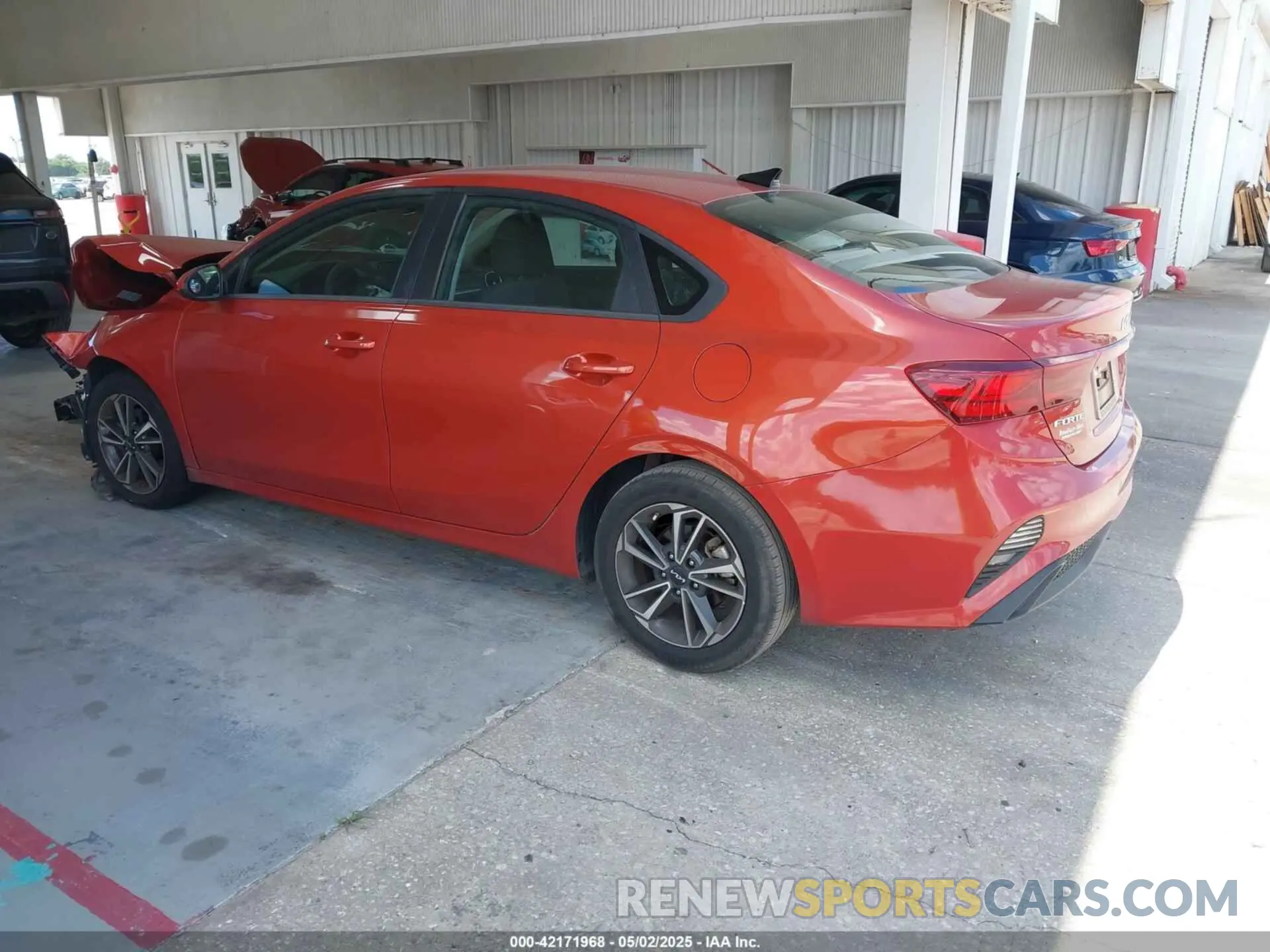 3 Photograph of a damaged car 3KPF24ADXNE419260 KIA FORTE 2022