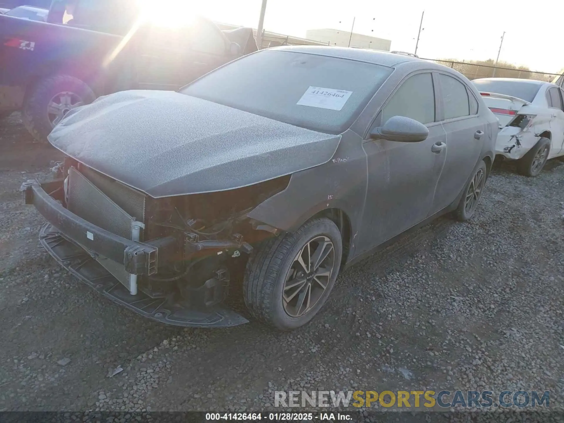 2 Photograph of a damaged car 3KPF24ADXNE424037 KIA FORTE 2022