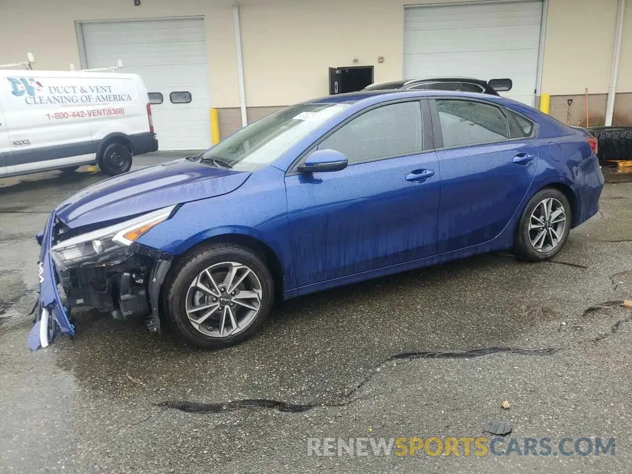 1 Photograph of a damaged car 3KPF24ADXNE429044 KIA FORTE 2022