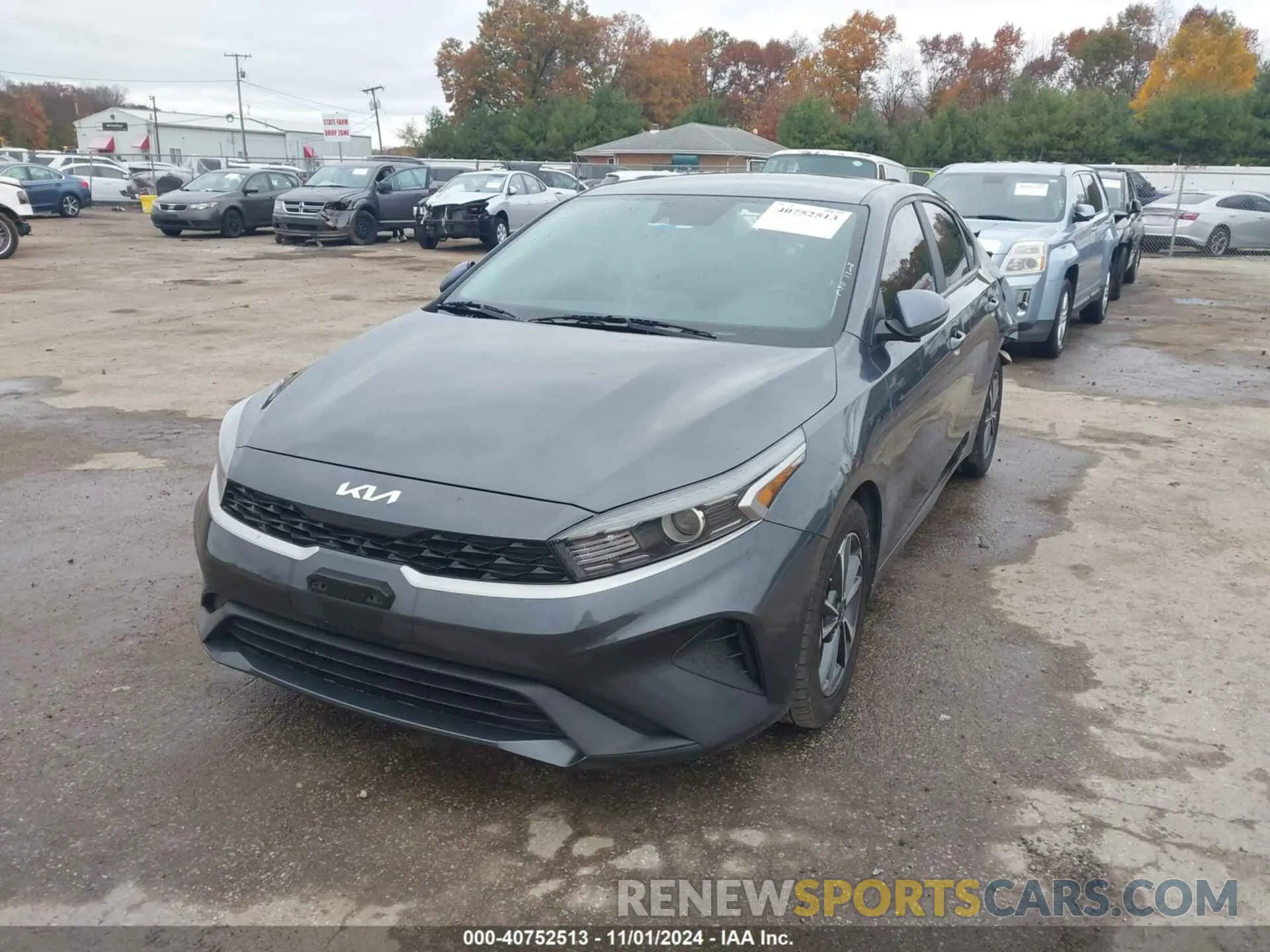 2 Photograph of a damaged car 3KPF24ADXNE445812 KIA FORTE 2022