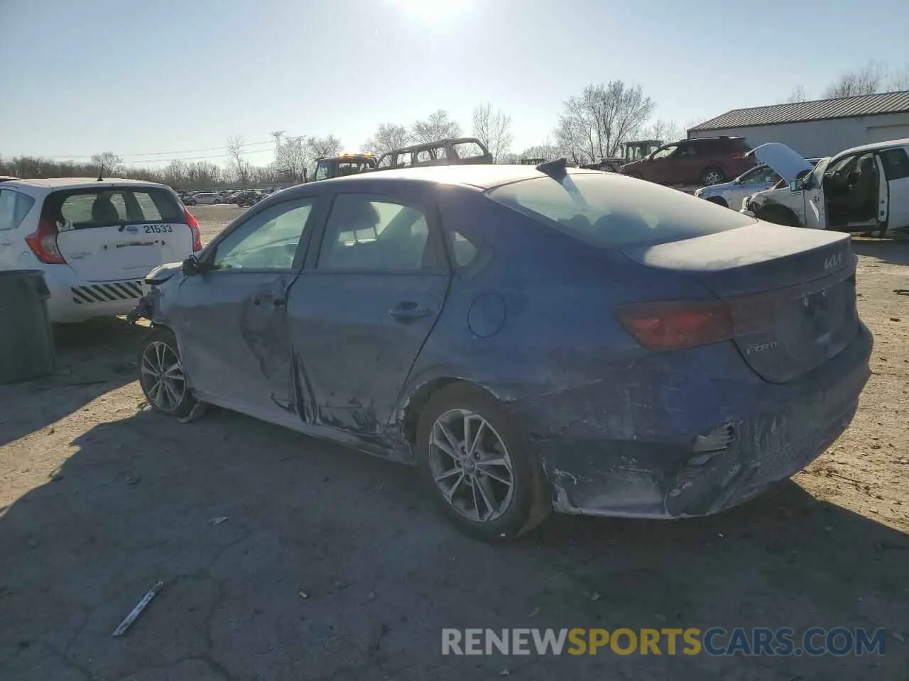 2 Photograph of a damaged car 3KPF24ADXNE448550 KIA FORTE 2022