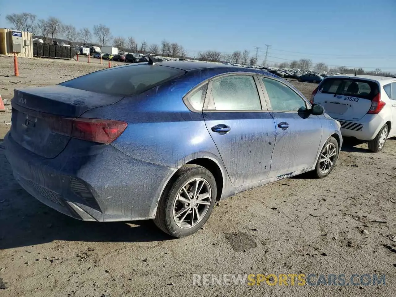 3 Photograph of a damaged car 3KPF24ADXNE448550 KIA FORTE 2022