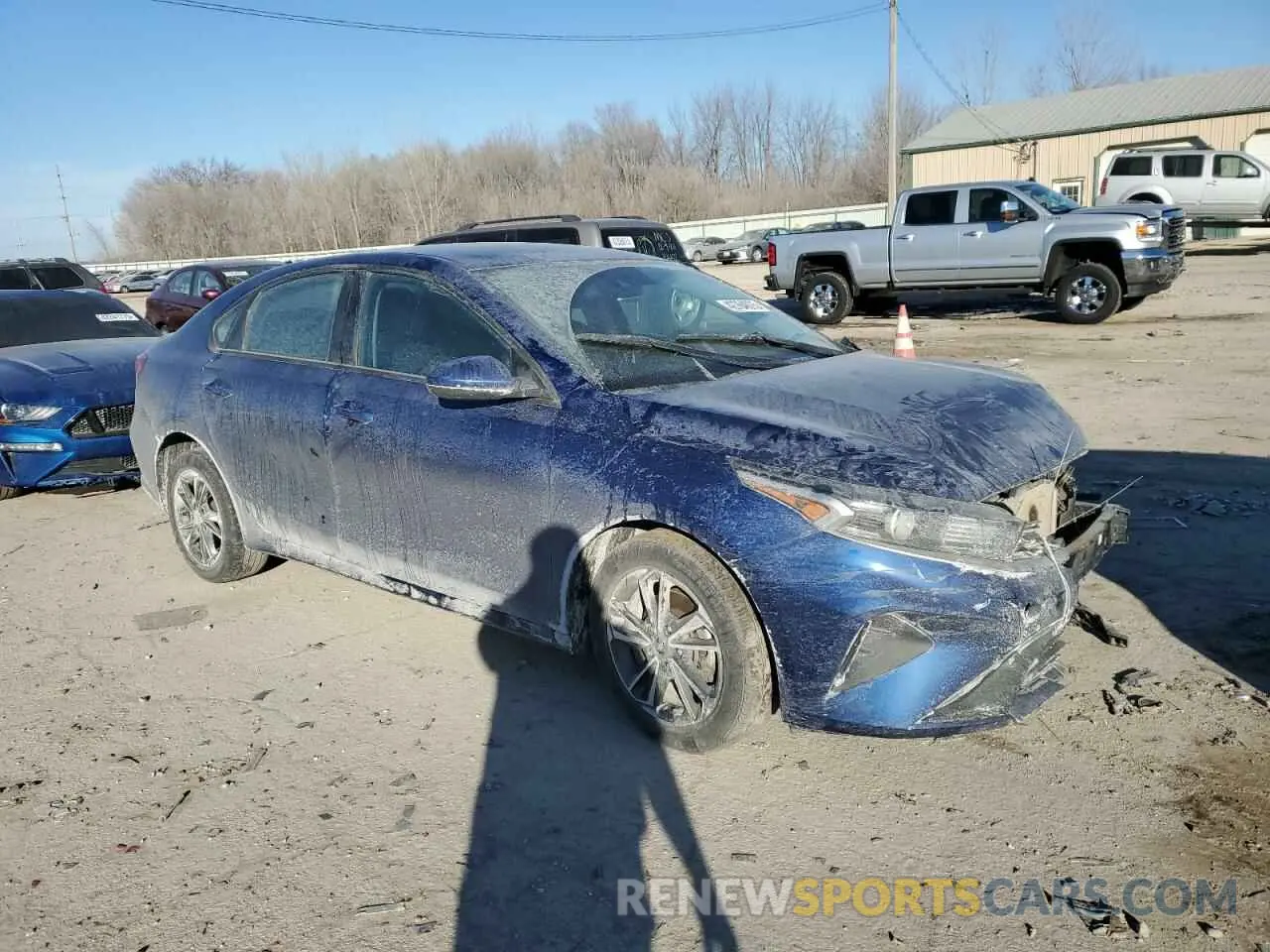 4 Photograph of a damaged car 3KPF24ADXNE448550 KIA FORTE 2022