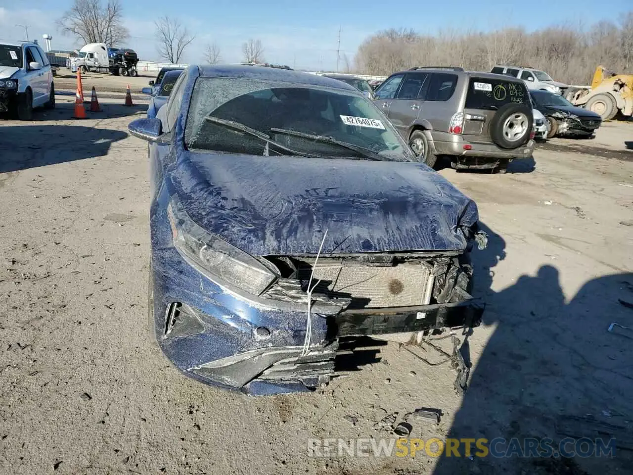 5 Photograph of a damaged car 3KPF24ADXNE448550 KIA FORTE 2022