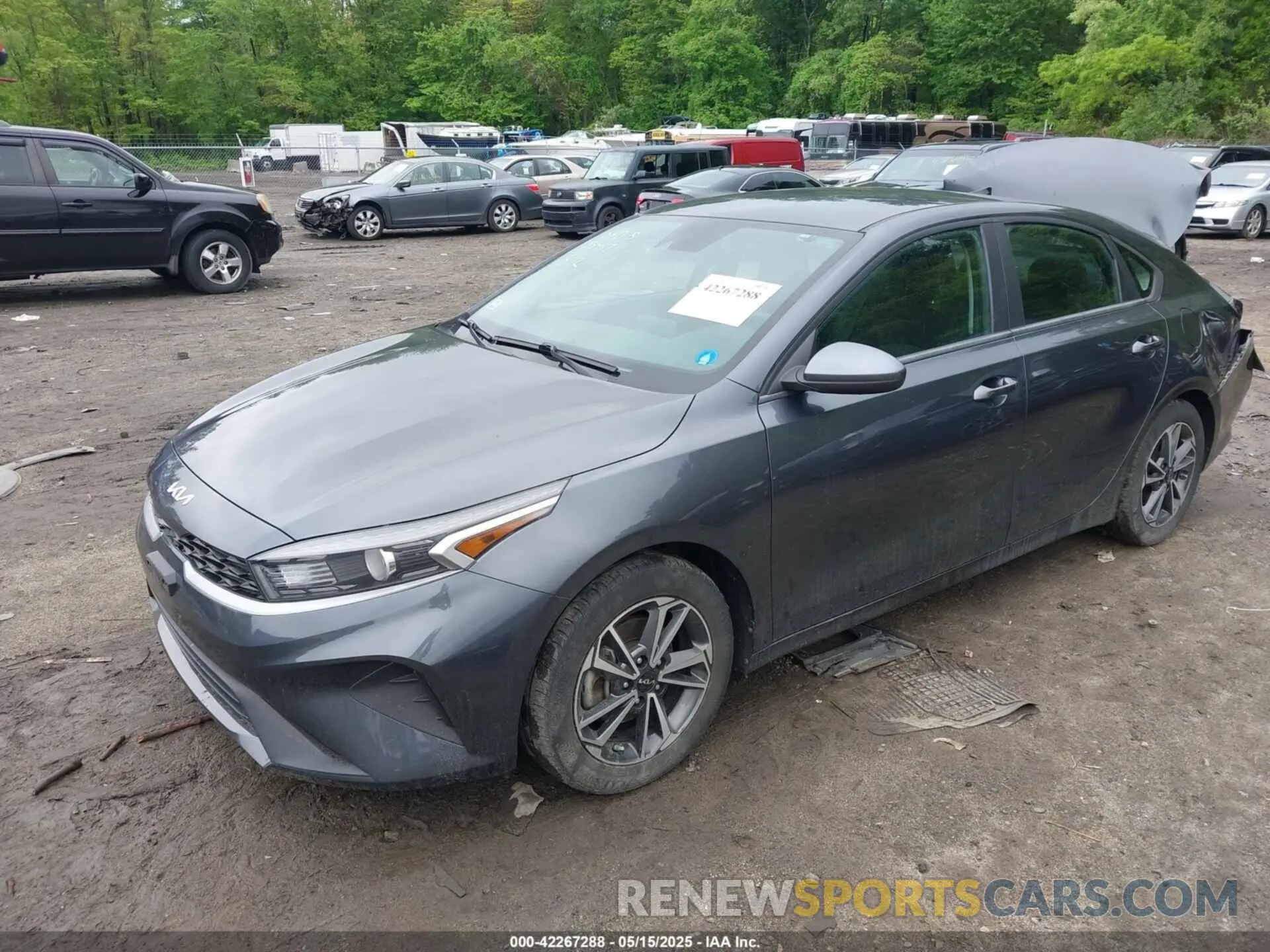 2 Photograph of a damaged car 3KPF24ADXNE448824 KIA FORTE 2022