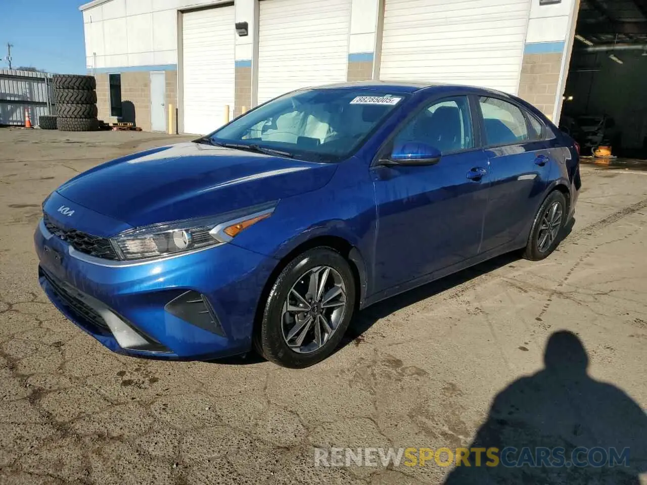 1 Photograph of a damaged car 3KPF24ADXNE448838 KIA FORTE 2022