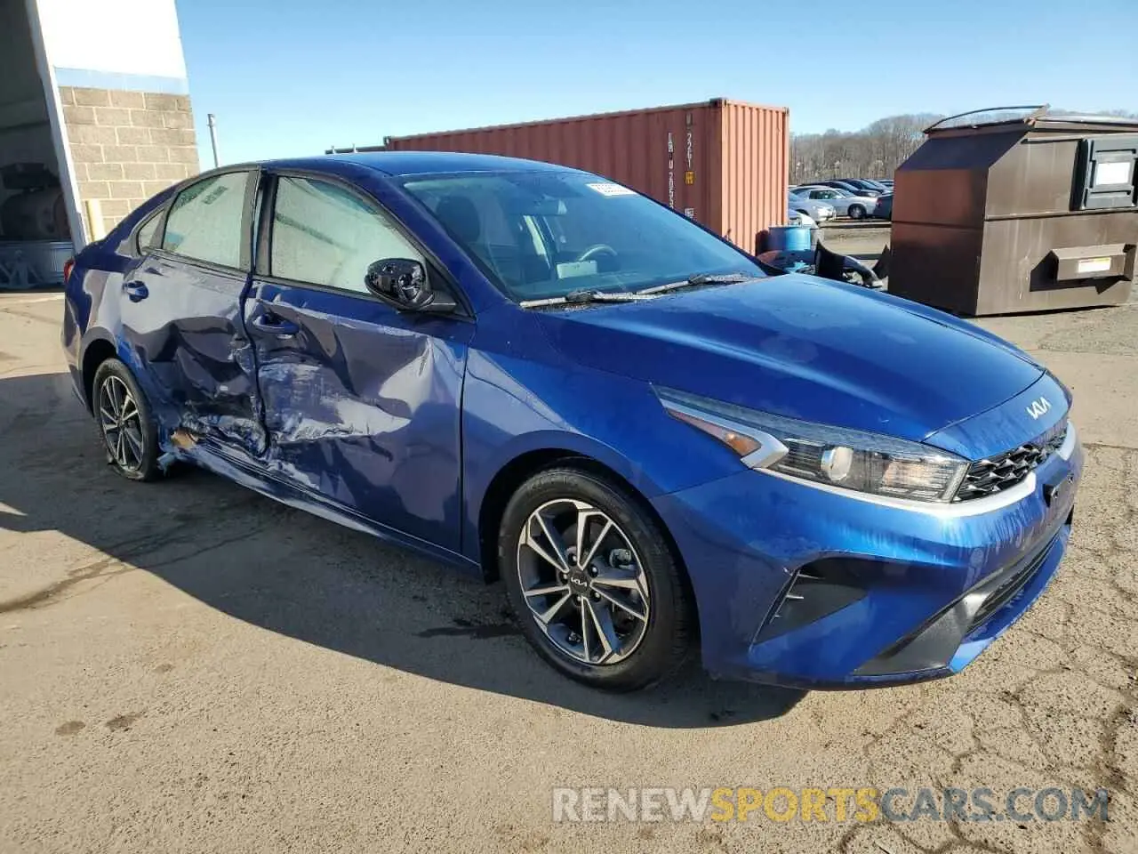4 Photograph of a damaged car 3KPF24ADXNE448838 KIA FORTE 2022